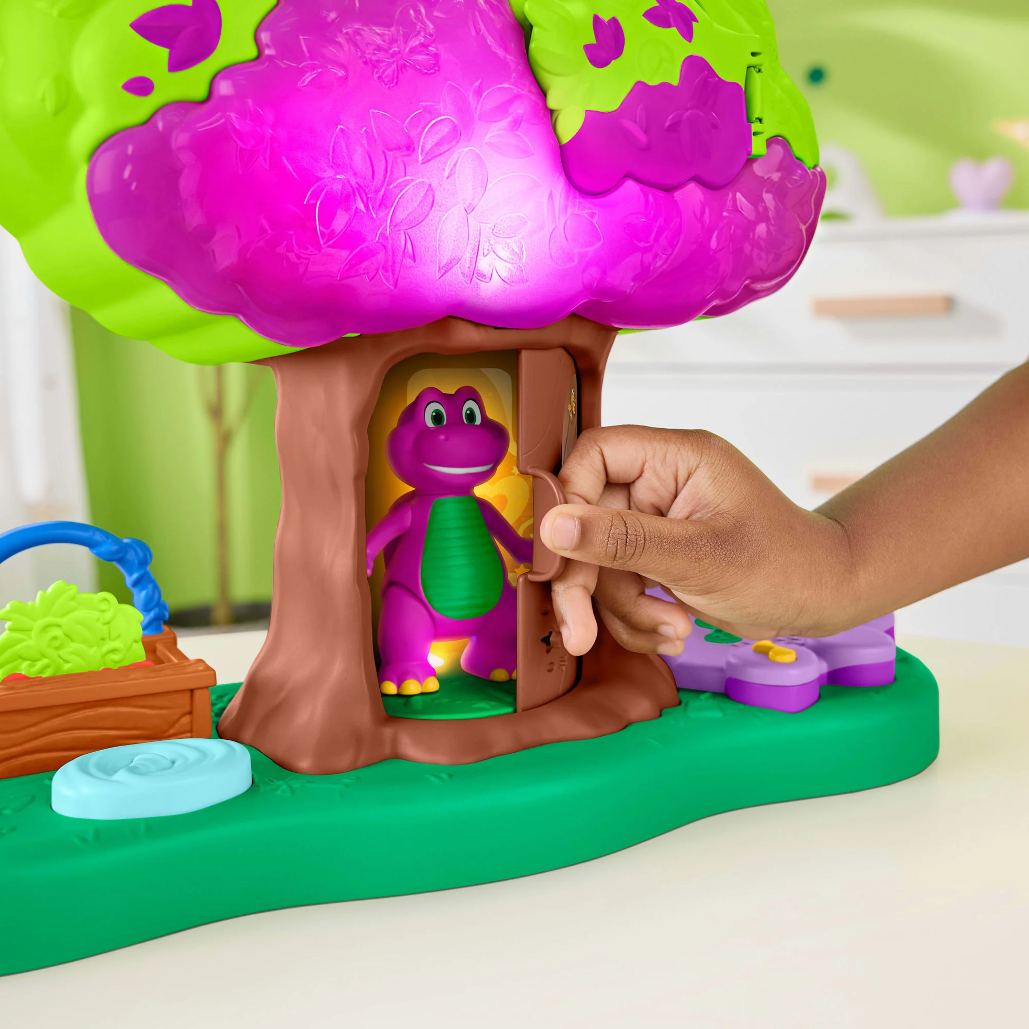 Fisher-Price® Barney’S World Coffret de Jeu Cabane Sons et Lumières - Image 3