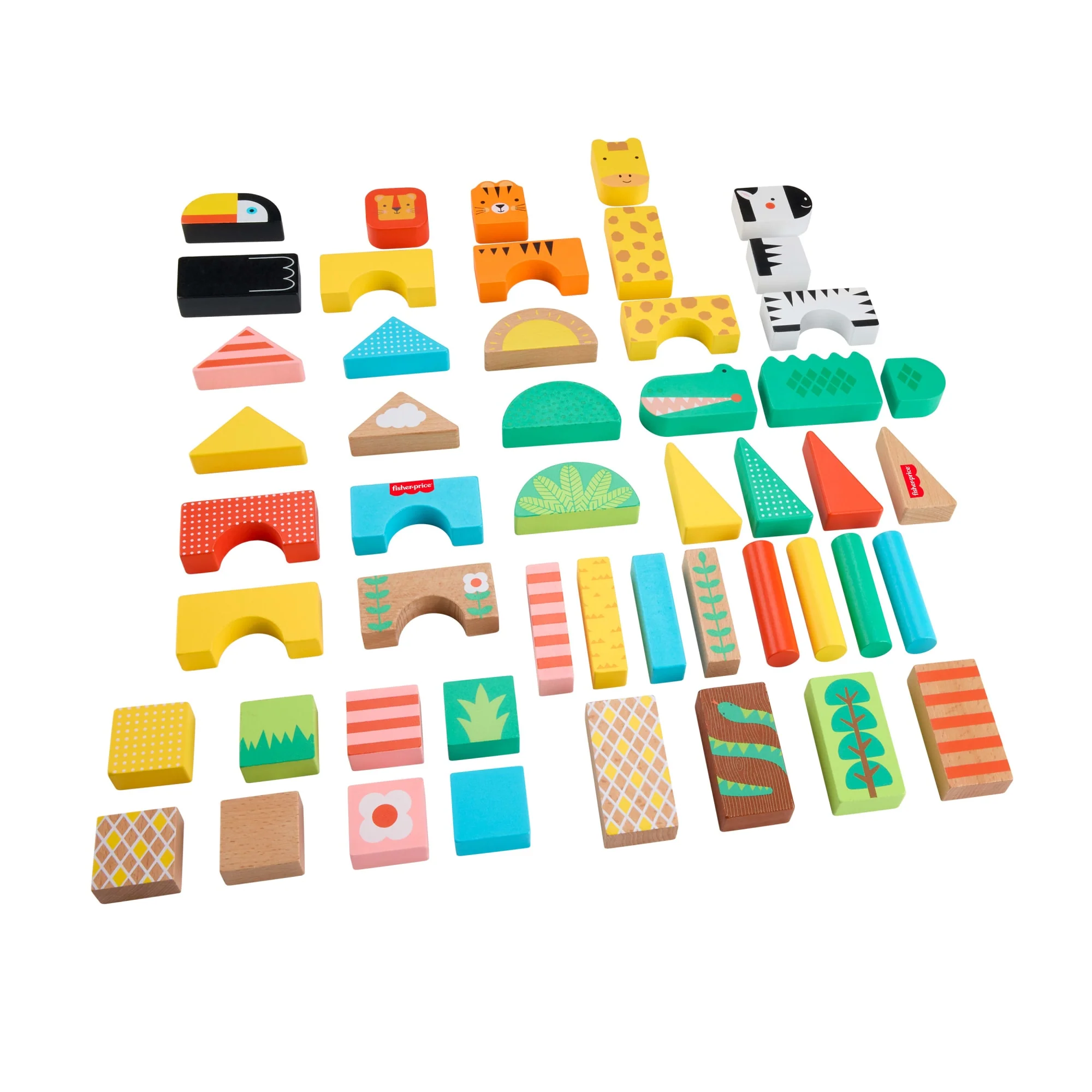 Fisher-Price® Blocs de La Jungle en Bois - Image 5