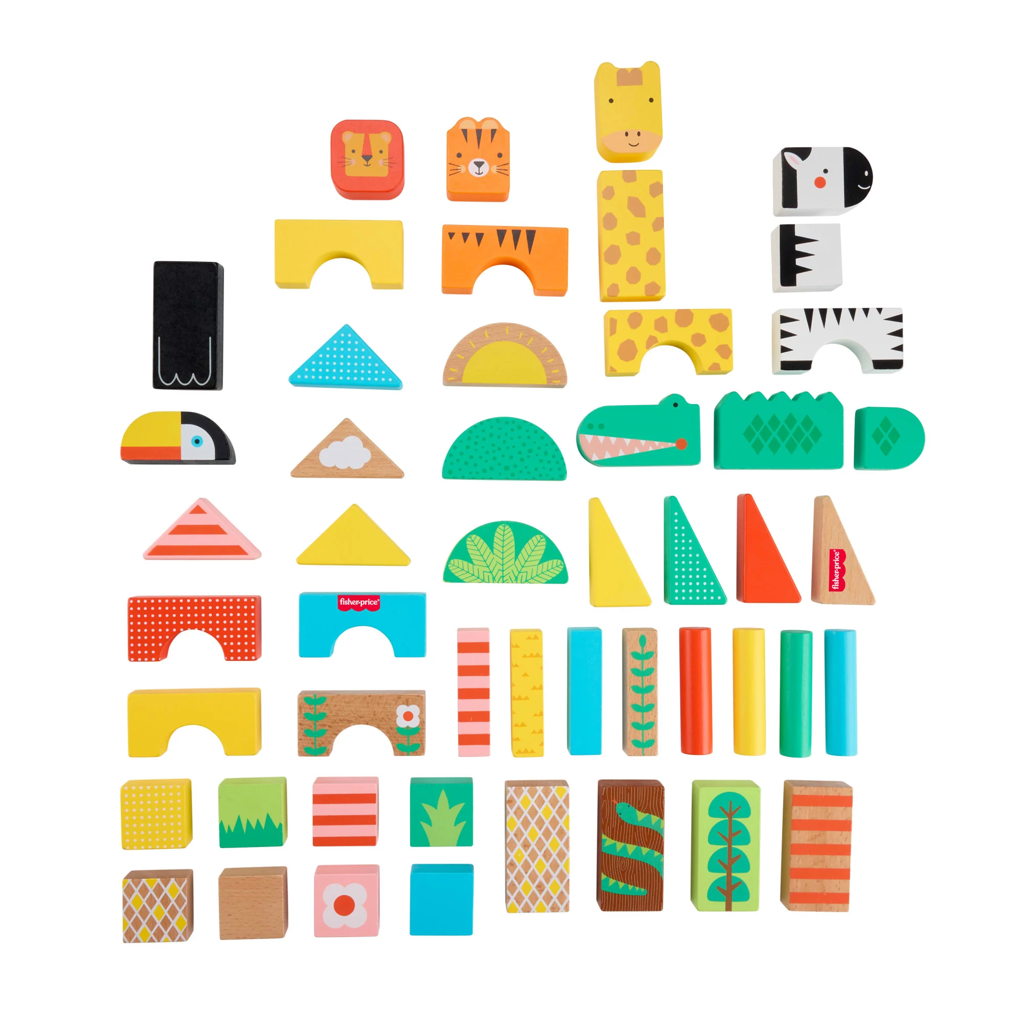 Fisher-Price® Blocs de La Jungle en Bois - Image 6