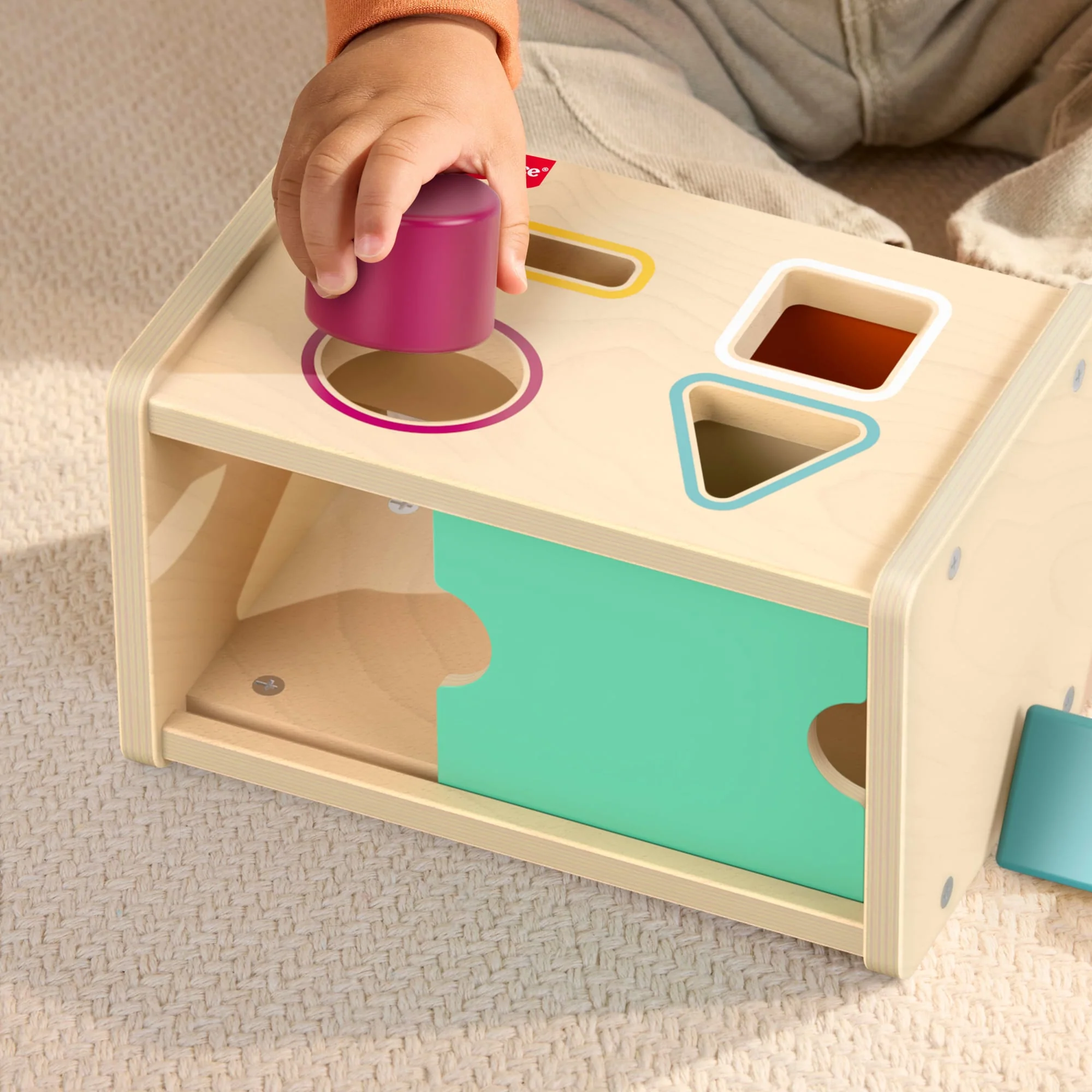 Fisher-Price Boîte en Bois Permanence de L’Objet Tri - Image 3