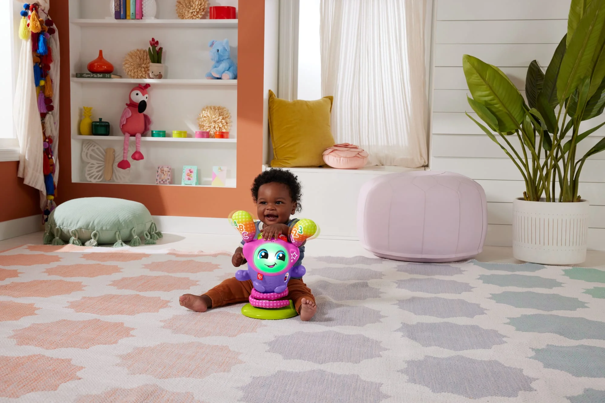 Fisher-Price Brinquedo para Bebês Dj Belle Pular e Aprender - Image 5