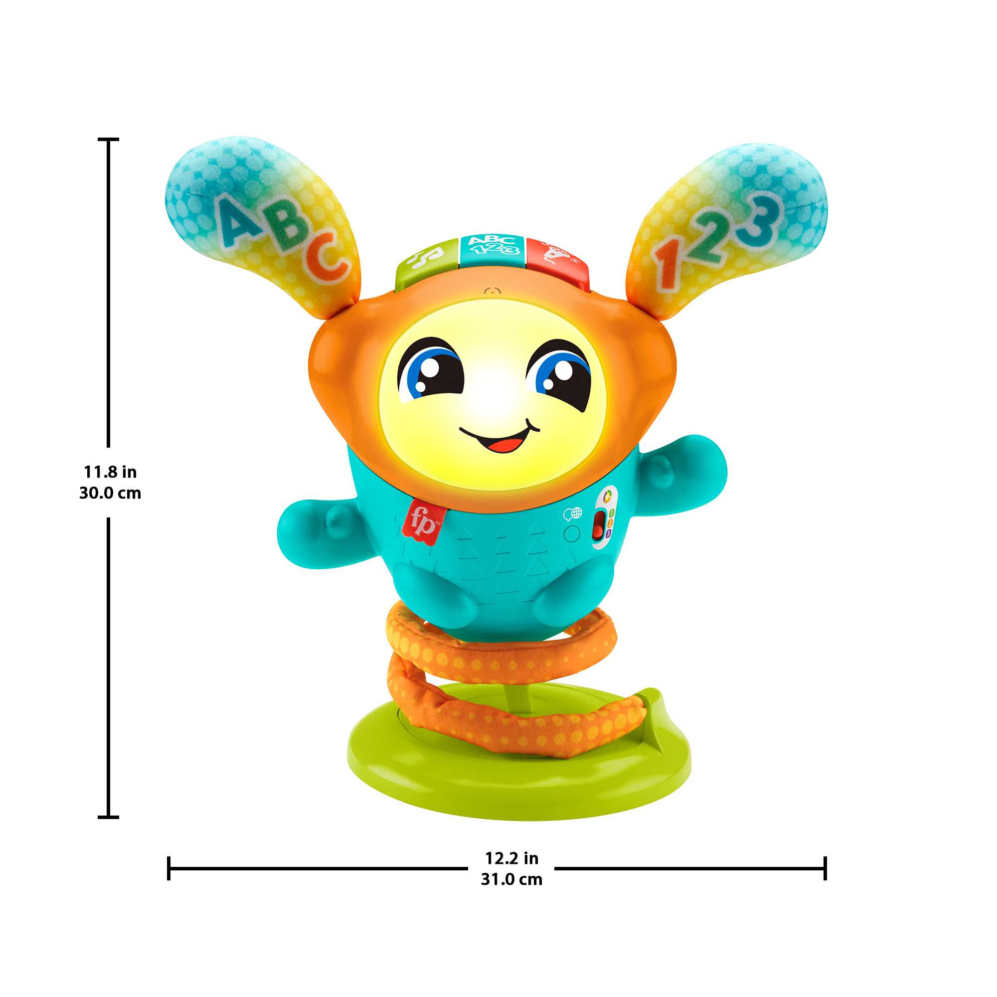 Fisher-Price Brinquedo para Bebês Dj Bouncy Pular e Aprender - Image 4