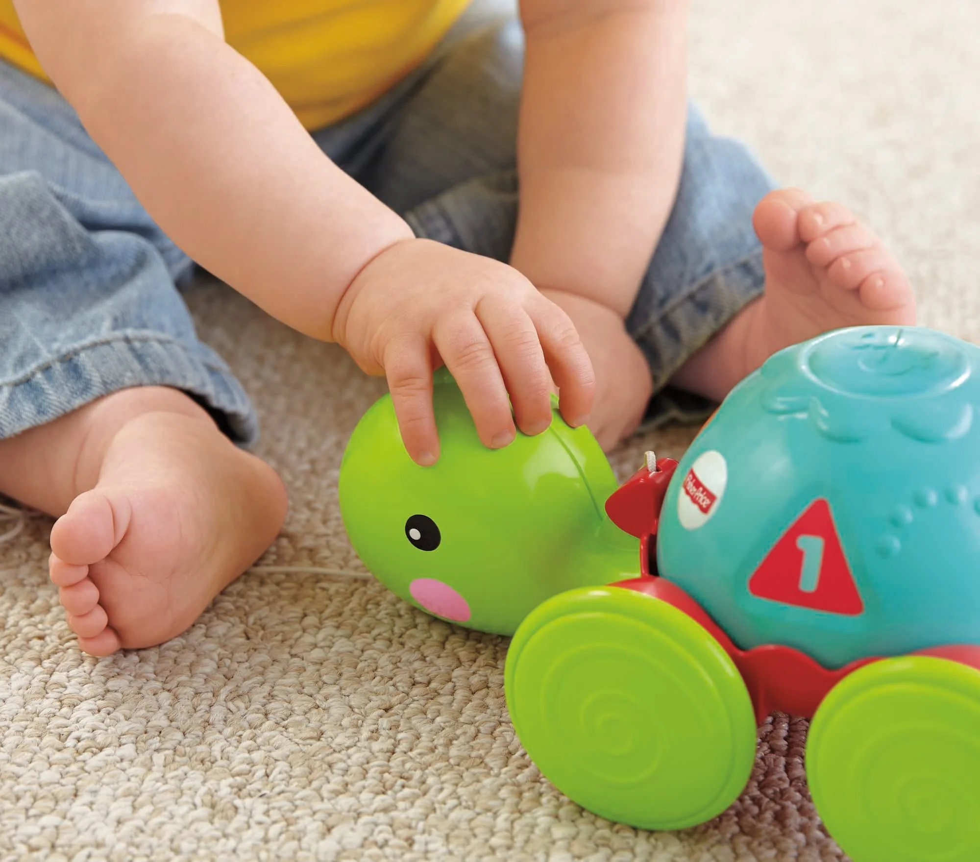 Fisher-Price Brinquedo para Bebês Empurra Tartatuga - Image 3