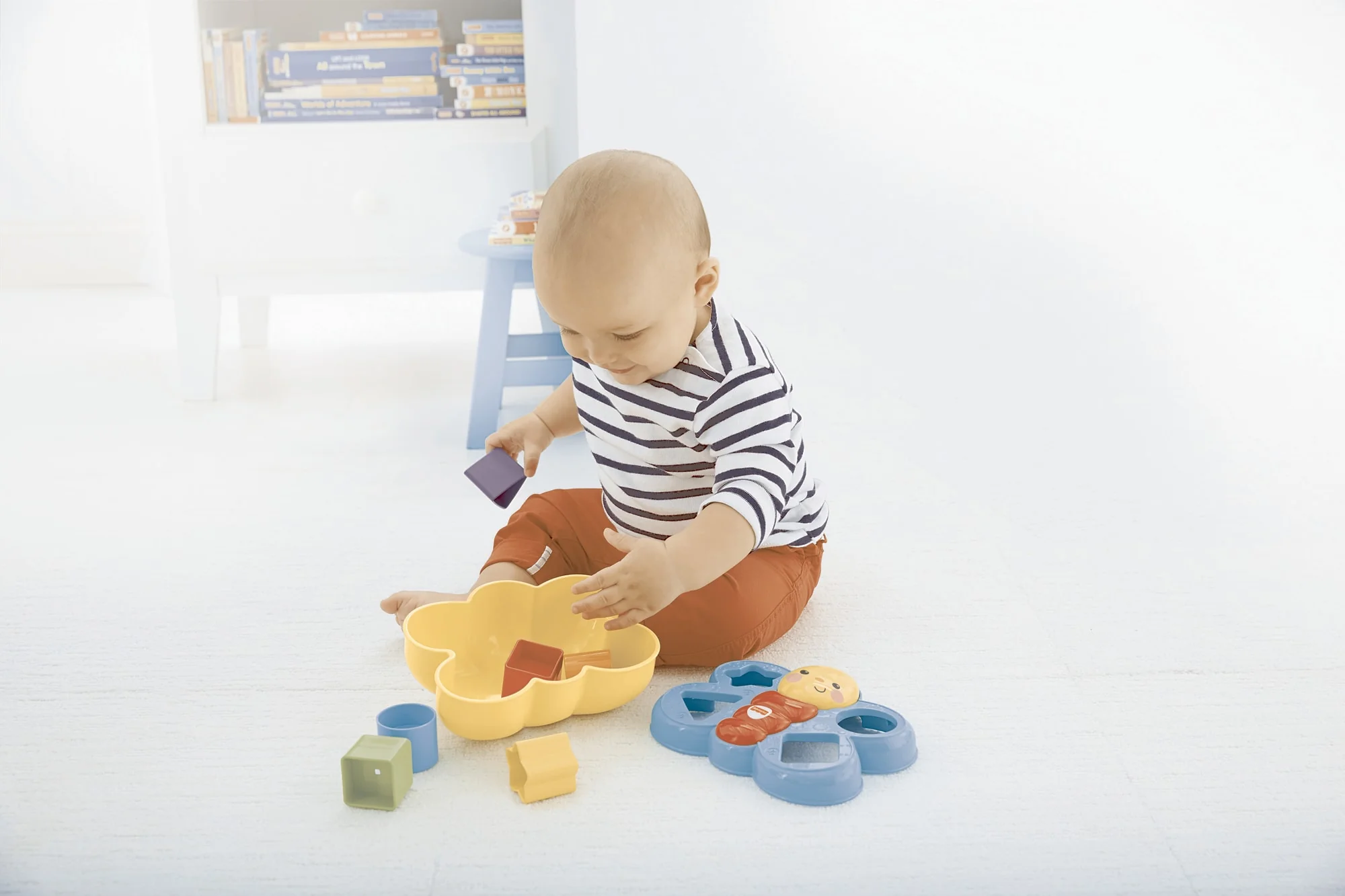 Fisher-Price Brinquedo para Bebês Encaixa Borboleta - Image 3