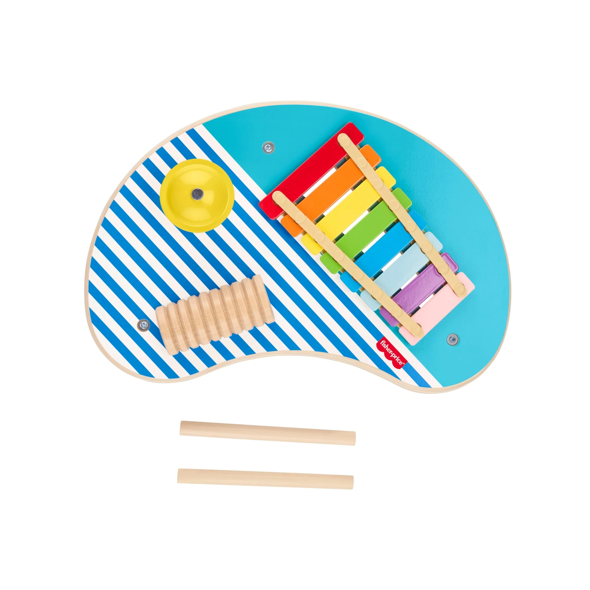 Fisher-Price Brinquedo para Bebês Mesa de Atividades Musicais de Madeira - Image 5