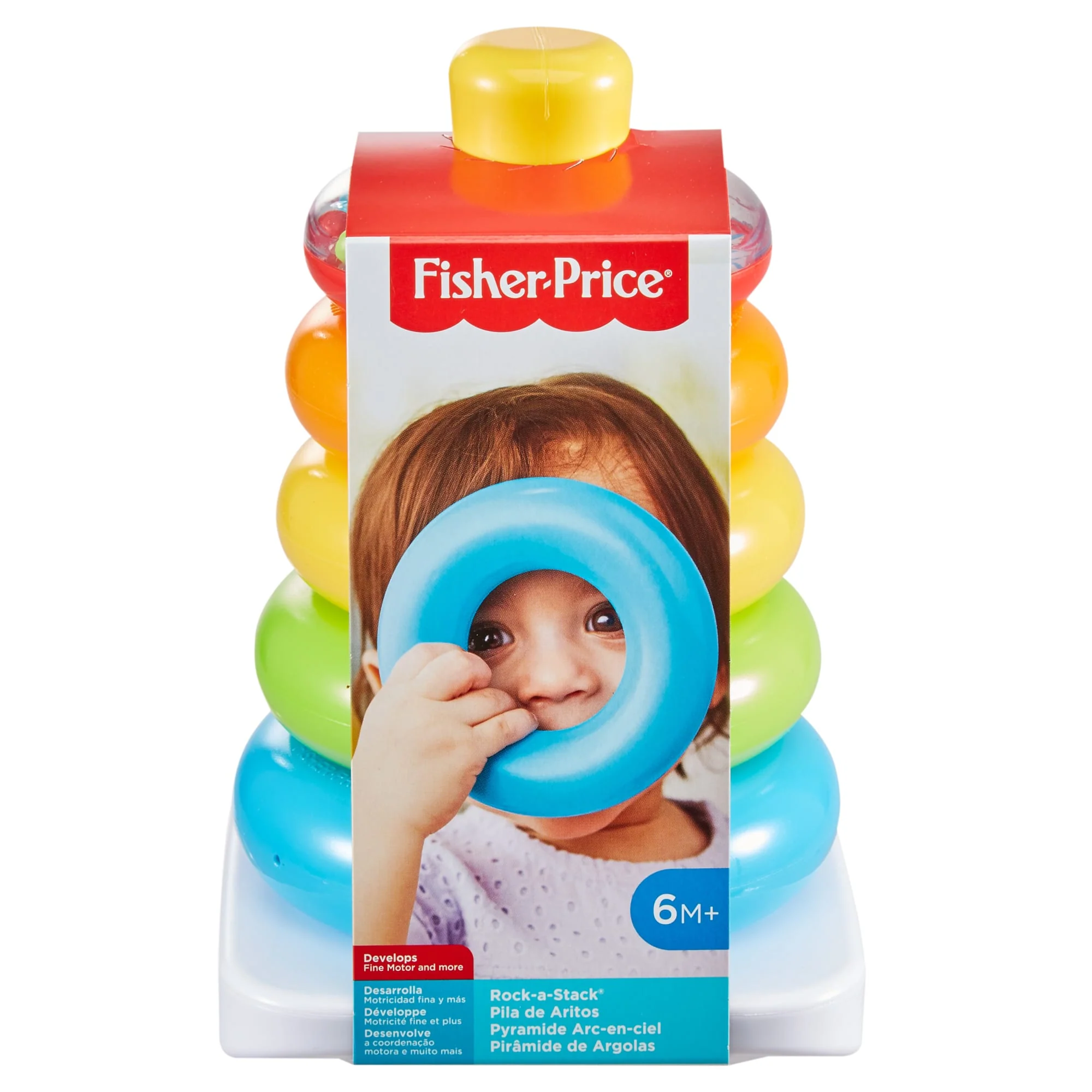 Fisher-Price Brinquedo para Bebês Pirâmide de Argolas - Image 6