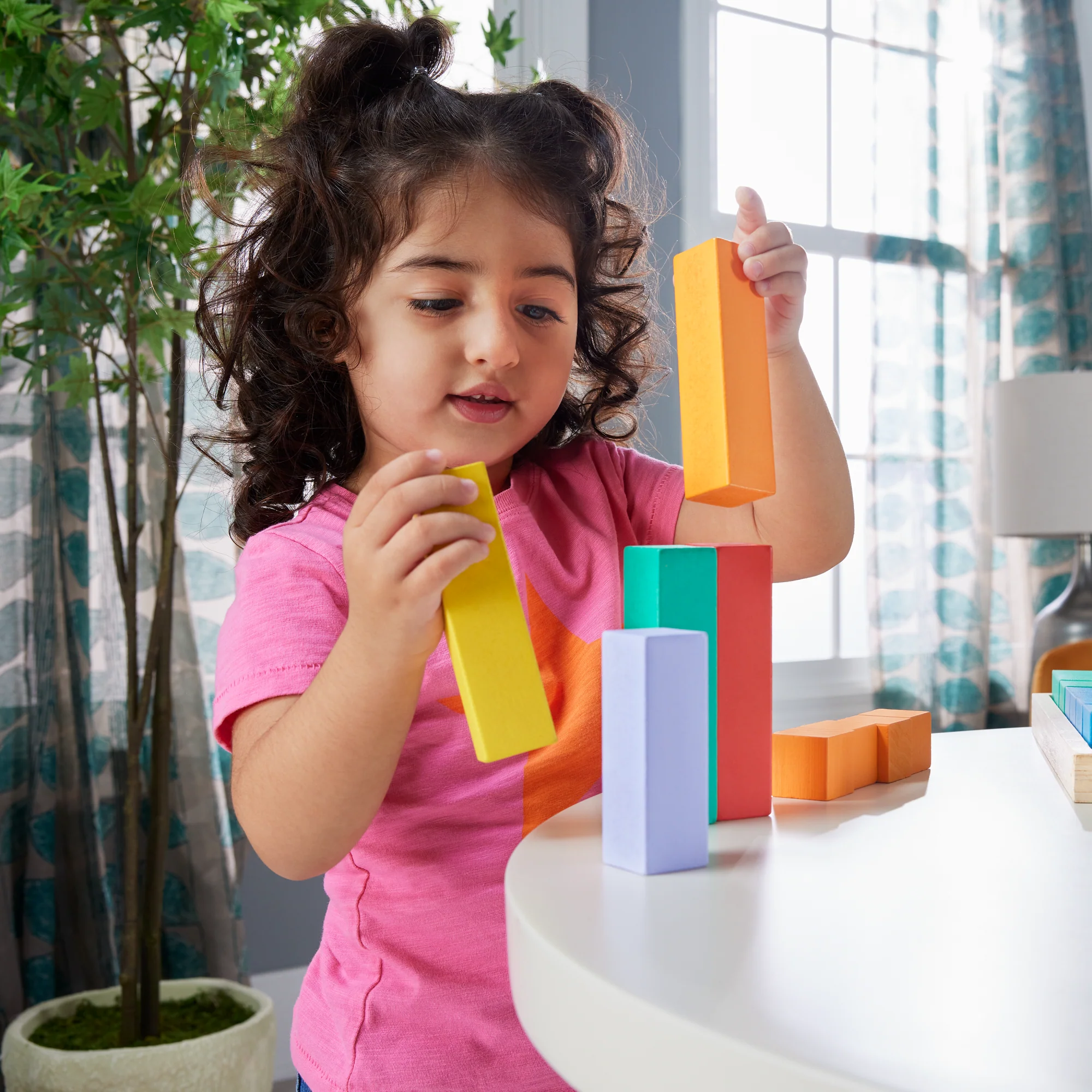 Fisher-Price Brinquedo para Bebês Pirâmide de Blocos de Madeira - Image 2