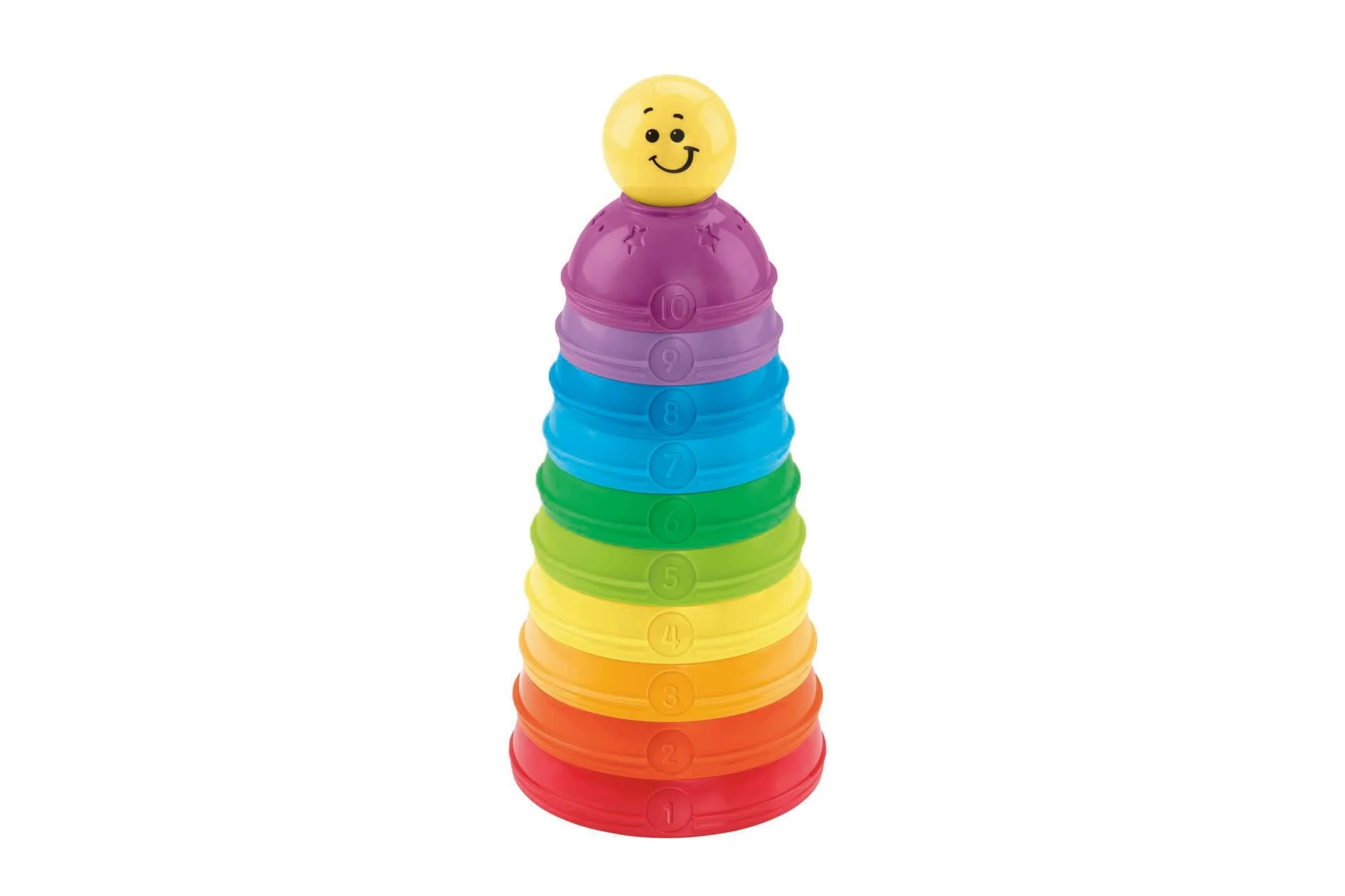 Fisher-Price Brinquedo para Bebês Potinhos Empilhar & Rolar - Image 5