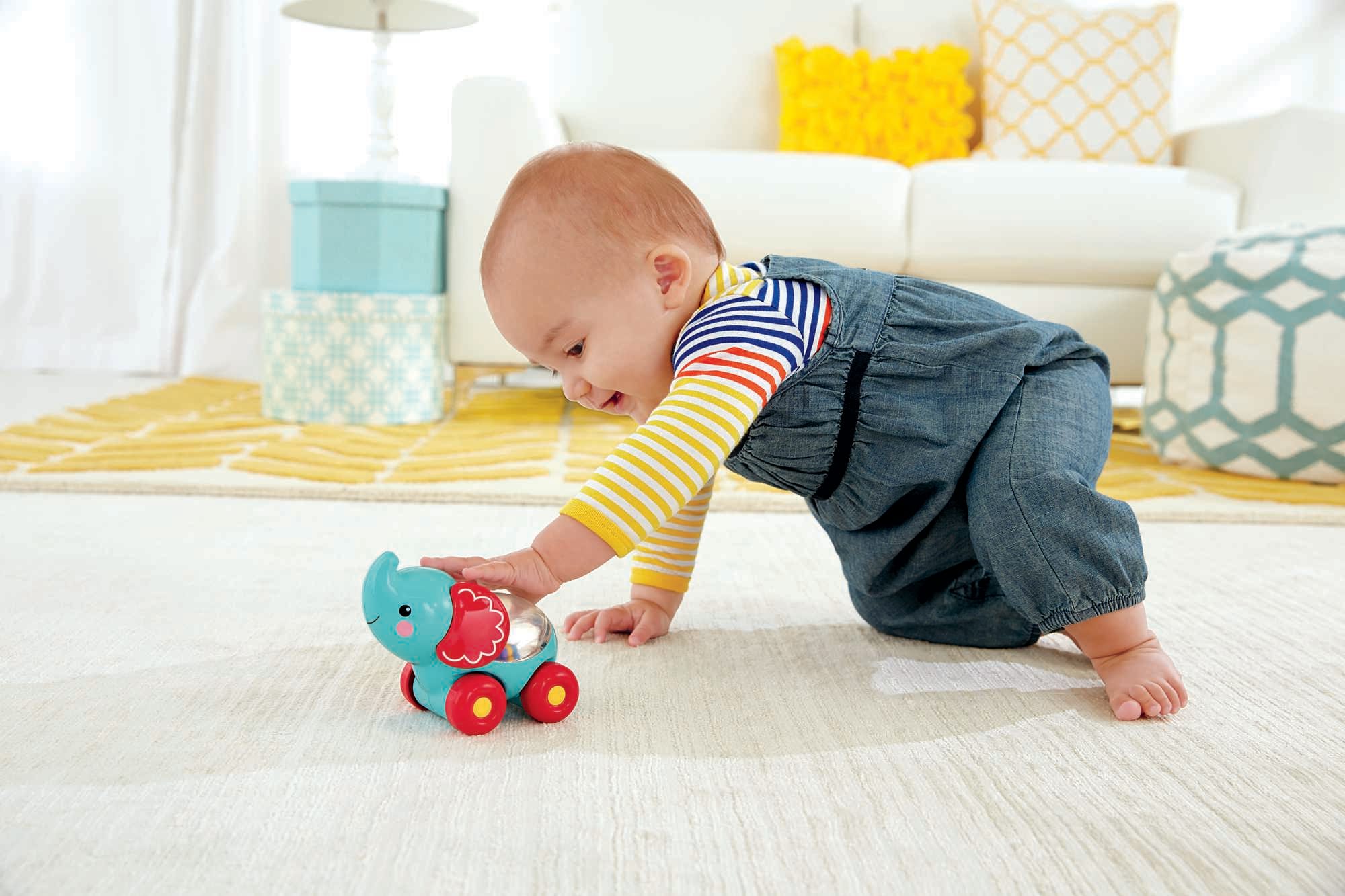 Fisher-Price Brinquedo para Bebês Veículo dos Animais Elefante - Image 2