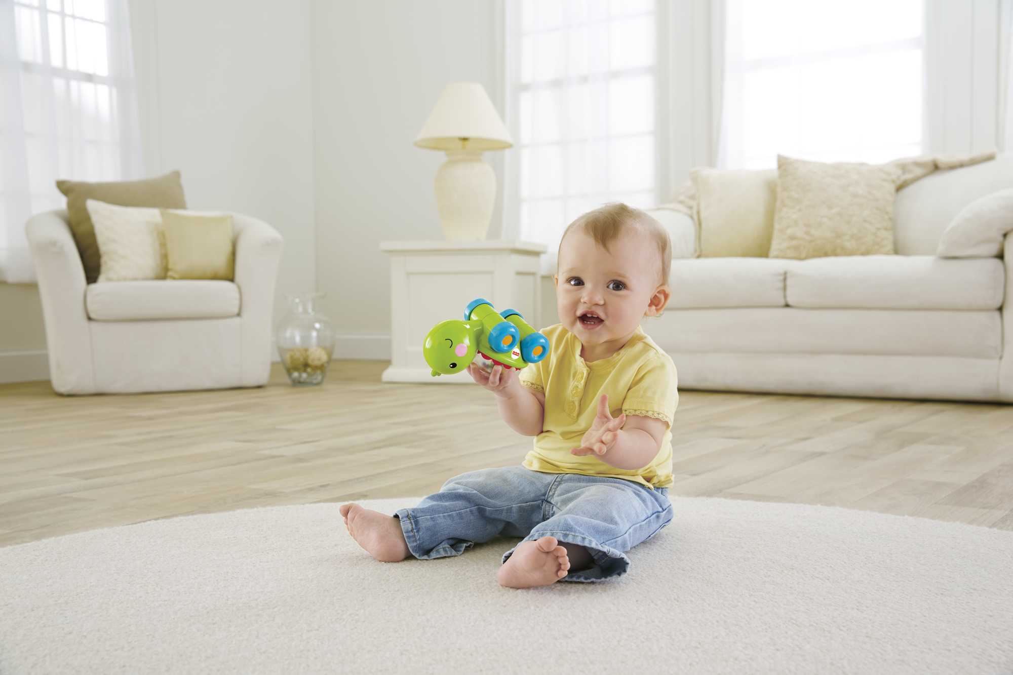 Fisher-Price Brinquedo para Bebês Veículo dos Animais Tartaruga - Image 3