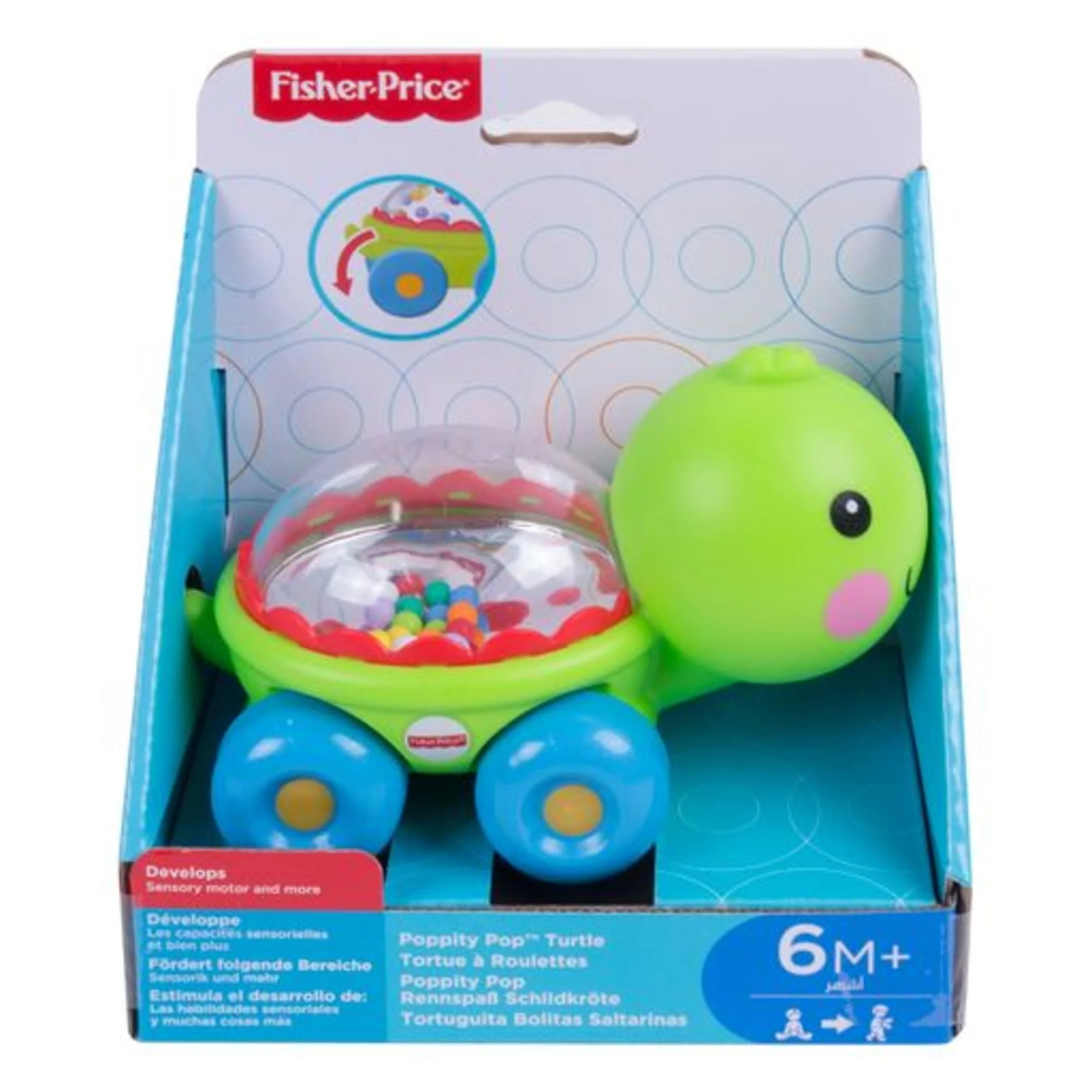 Fisher-Price Brinquedo para Bebês Veículo dos Animais Tartaruga - Image 6