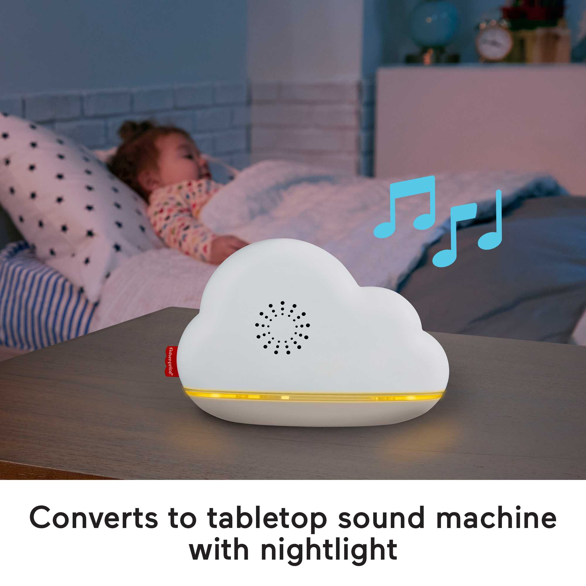 Fisher-Price Calming Clouds Mobile And SooTher, Crib Sound Machine - Image 4