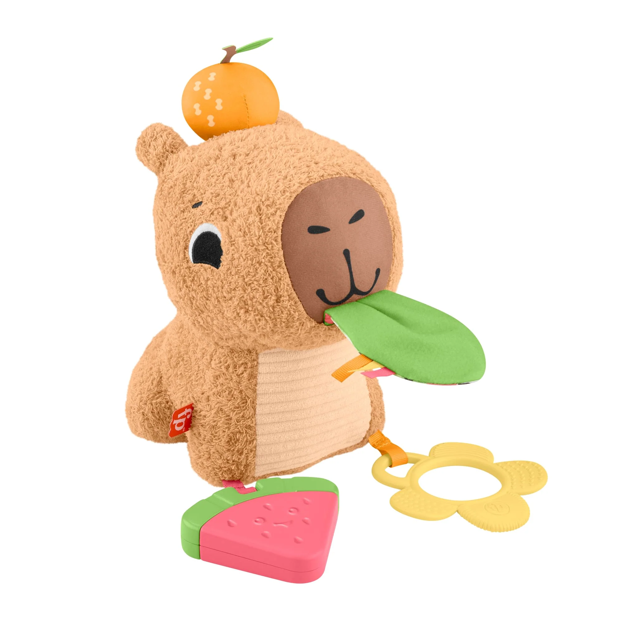 Fisher-Price® Capy Gourmand Doux, Jouet Sensoriel Pour Nouveau-Nés