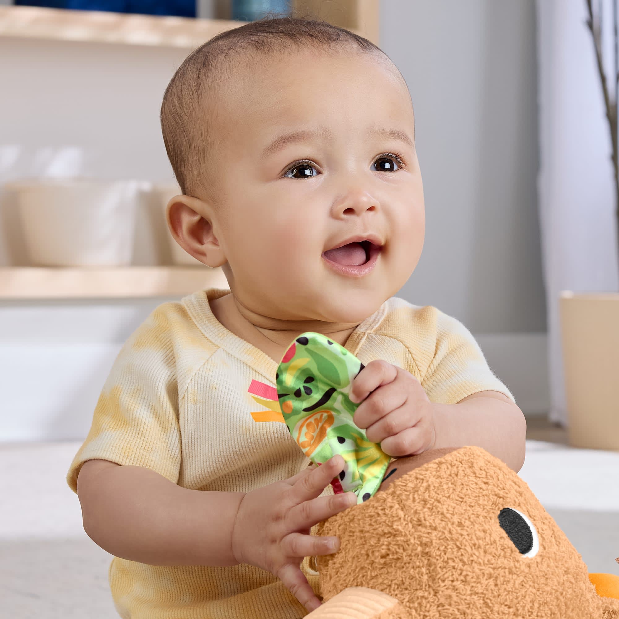 Fisher-Price® Capy Gourmand Doux, Jouet Sensoriel Pour Nouveau-Nés - Image 5