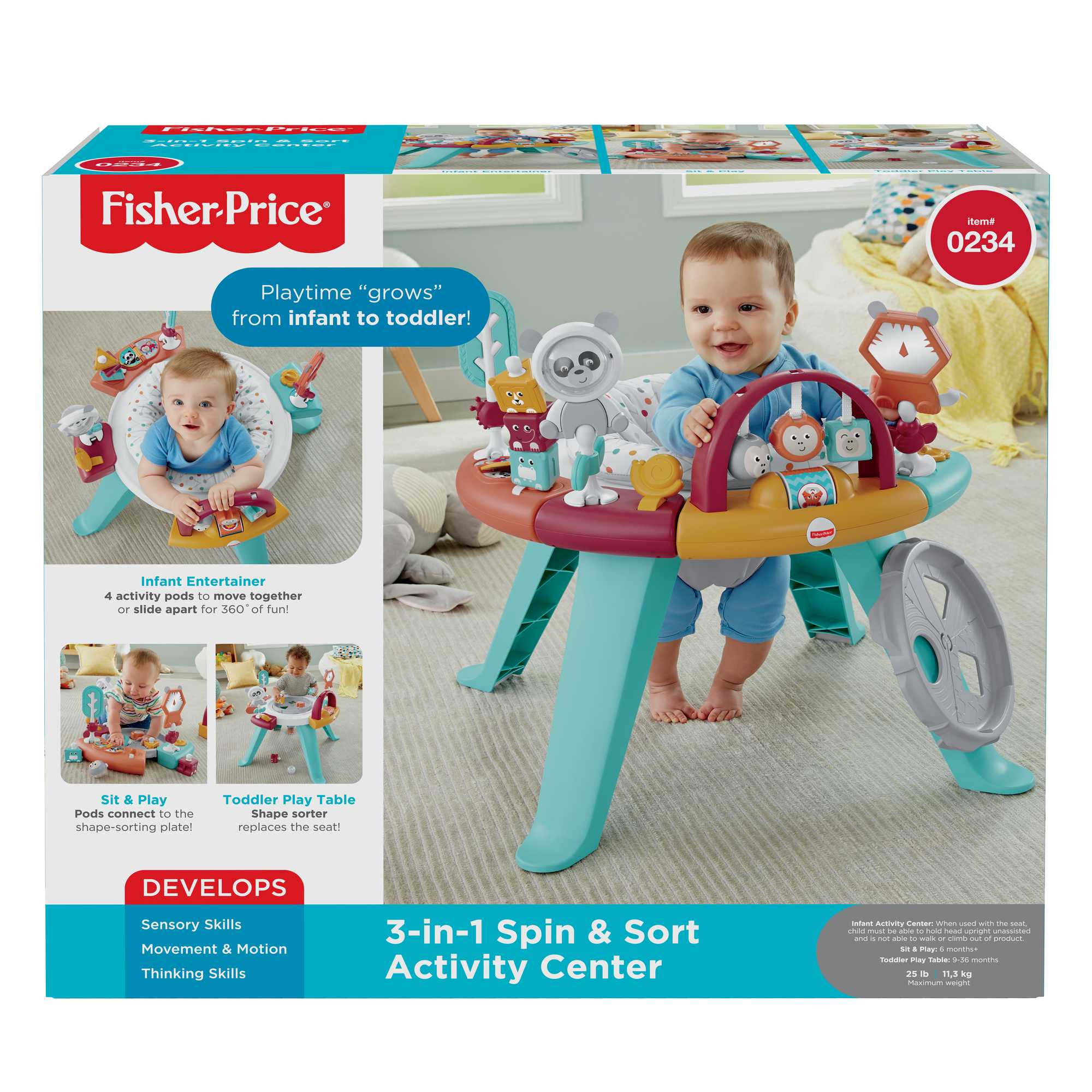 Fisher-Price Centre D’Activités 3 en 1 - Image 6