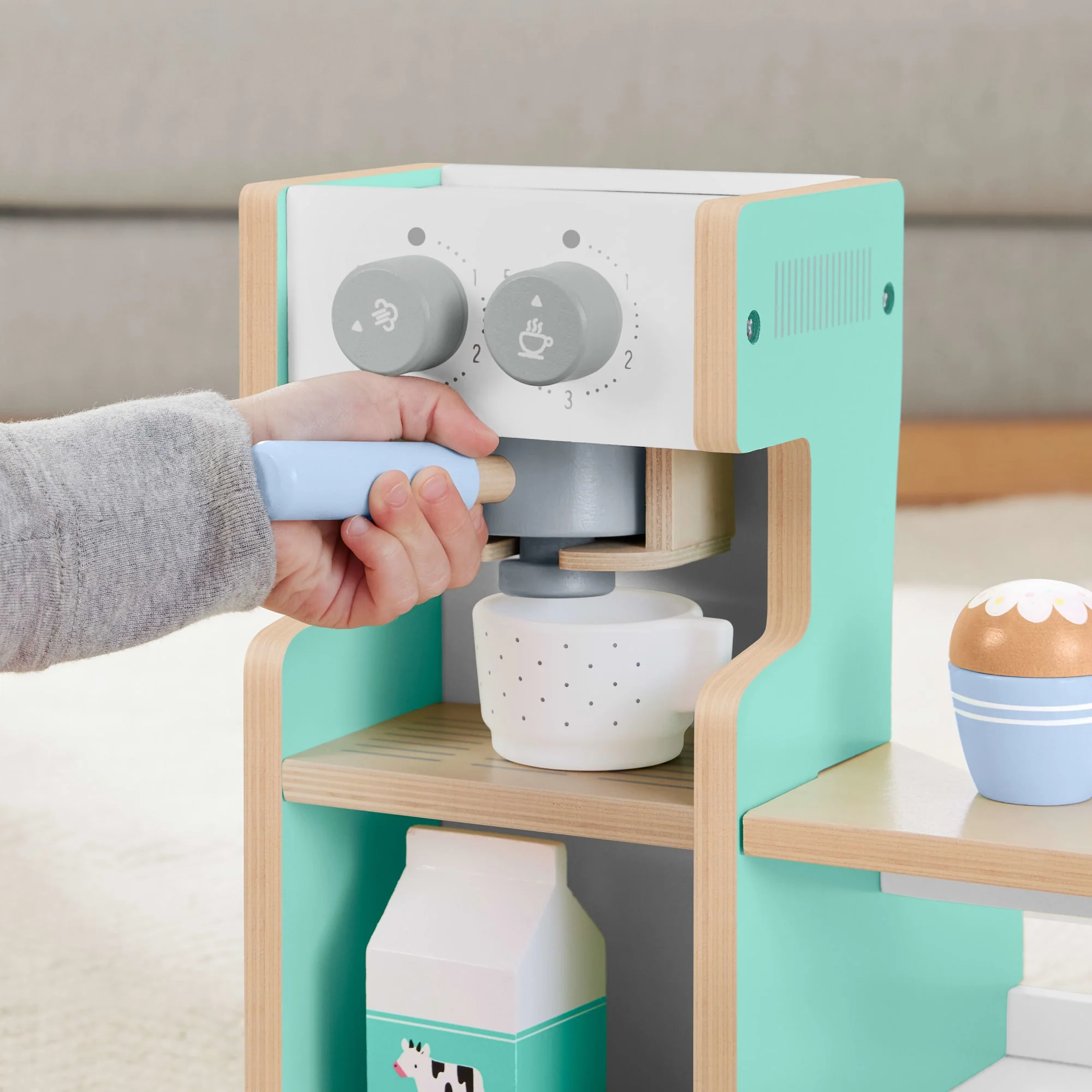 Fisher-Price® Coffret Café en Bois, 20Éléments en Bois - Image 3
