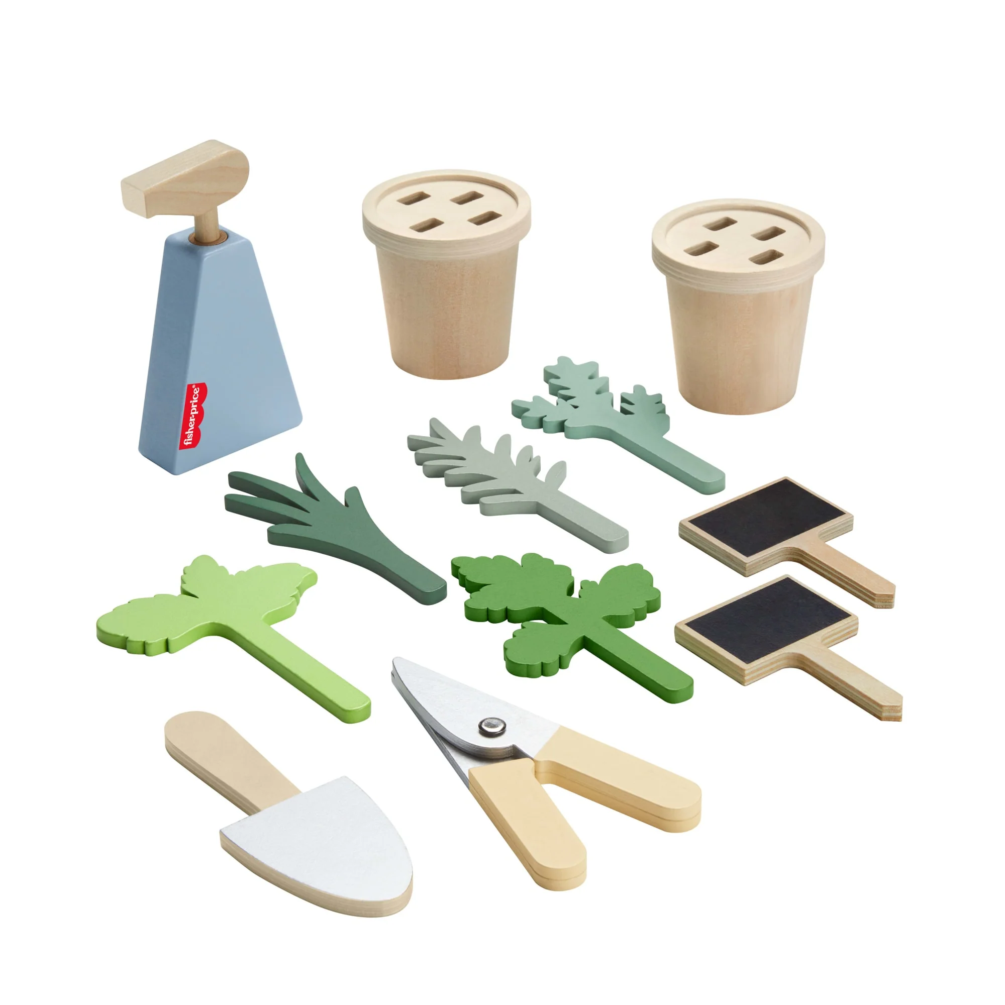 Fisher-Price Coffret Plantes en Bois, Avec Outils, 12Éléments - Image 4