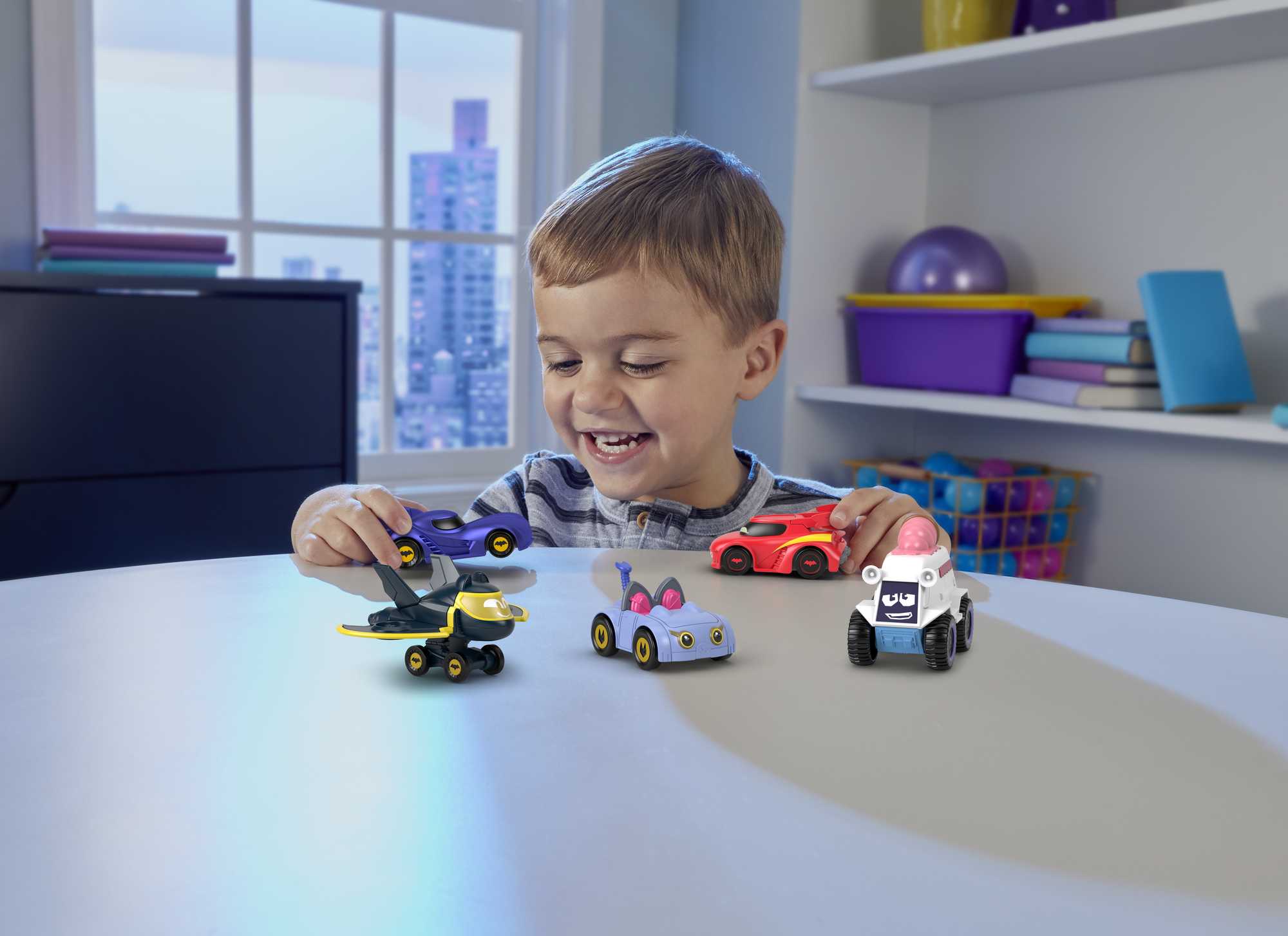 Fisher-Price DC Batwheels Coffret Multiple de 5 Véhicules - Image 2