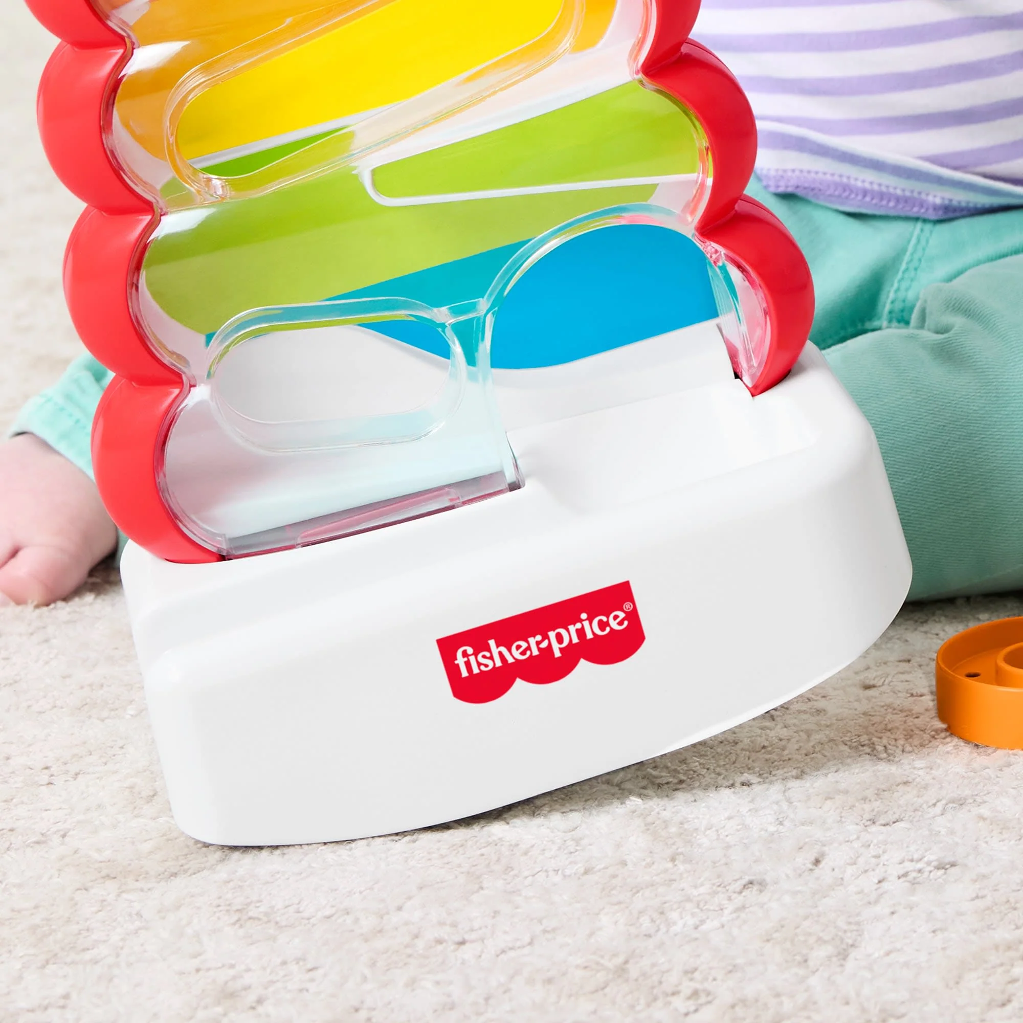 Fisher-Price-Empile-Tout Rigolo-Jouet D’Éveil Avec Jetons à Insérer - Image 4