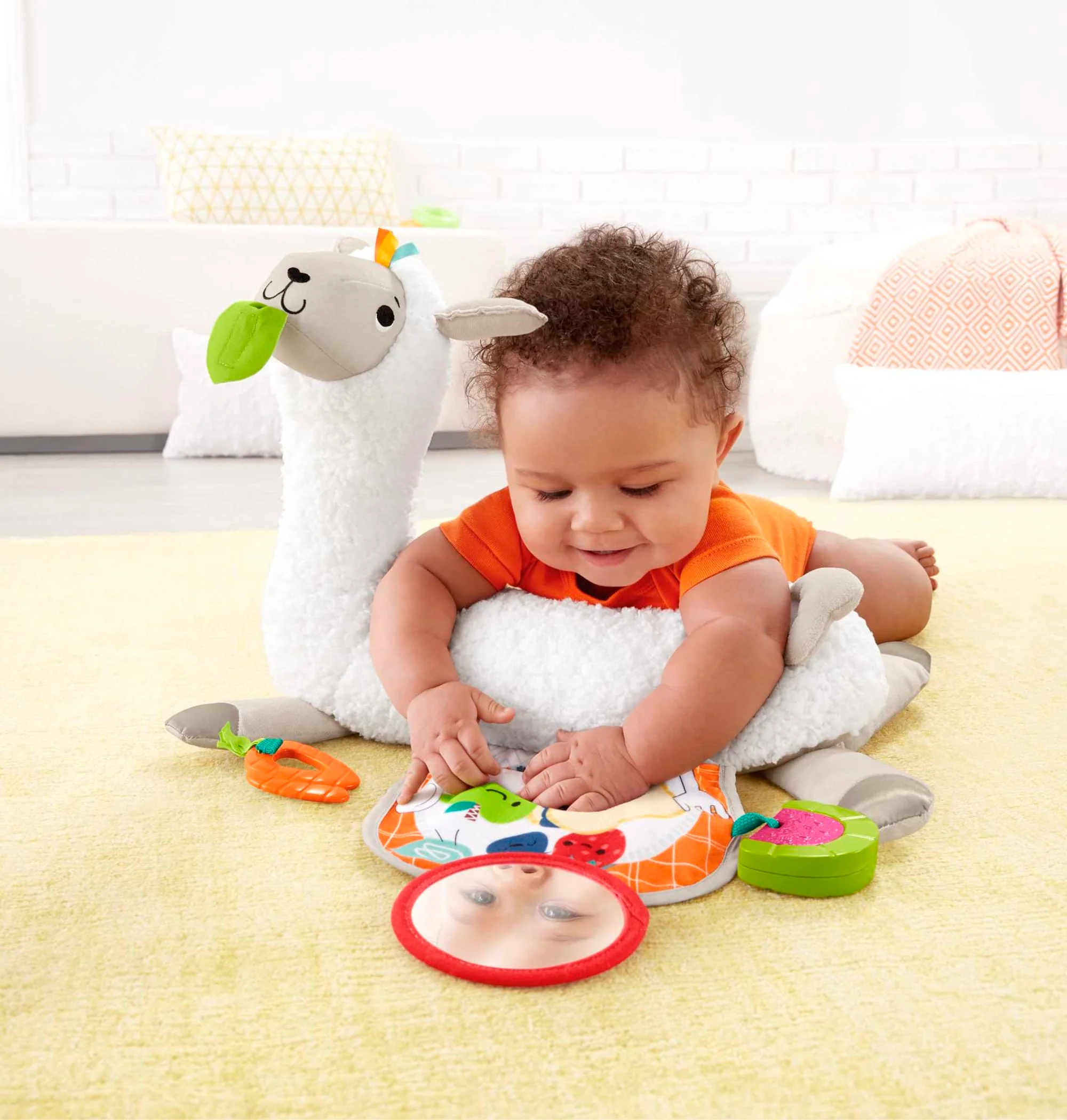 Fisher-Price Grow-With-Me Tummy Time Llama - Image 3