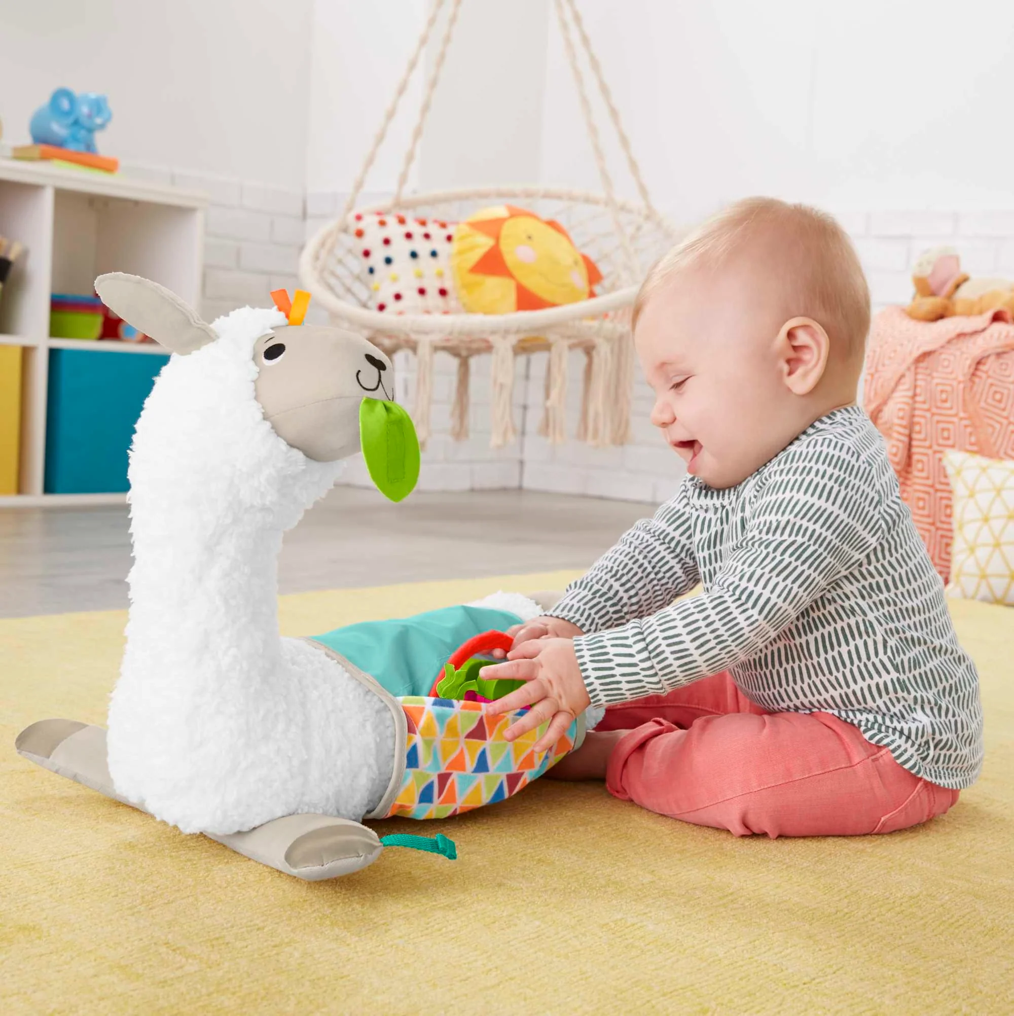 Fisher-Price Grow-With-Me Tummy Time Llama - Image 5