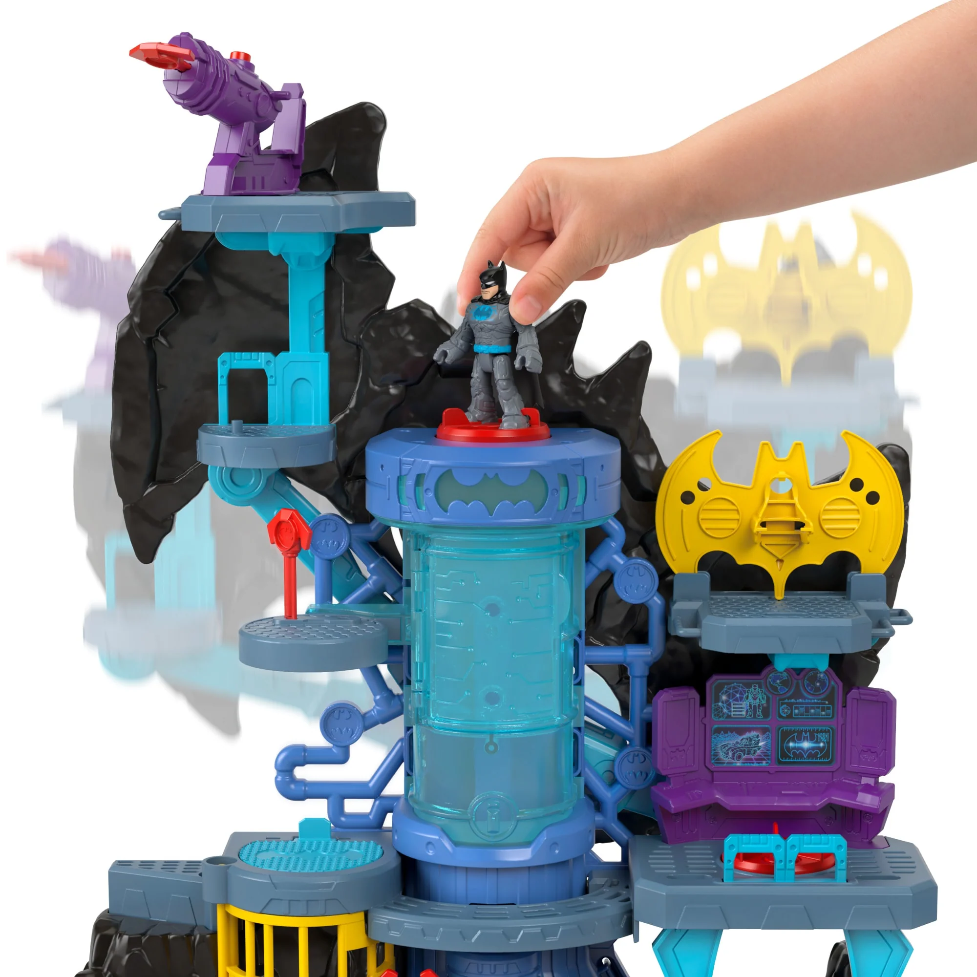 Fisher-Price Imaginext DC Super Friends Batcave Bat-Tech - Image 3
