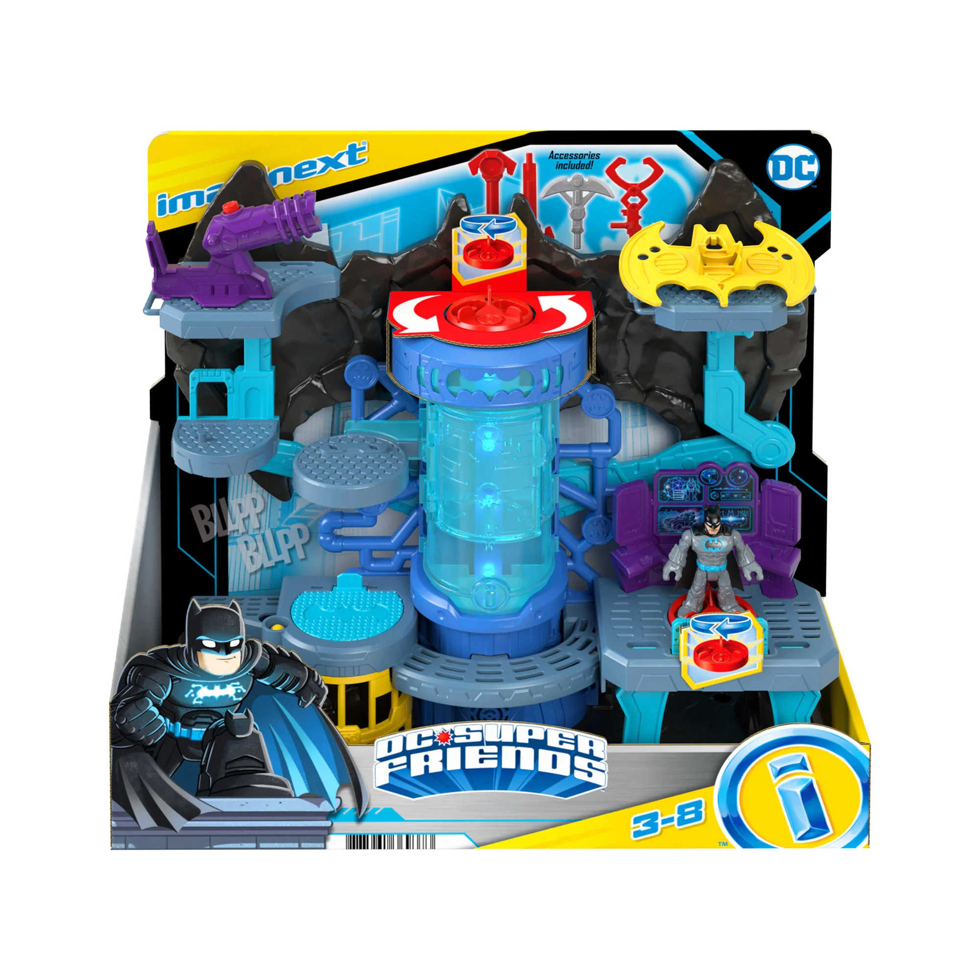 Fisher-Price Imaginext DC Super Friends Batcave Bat-Tech - Image 6