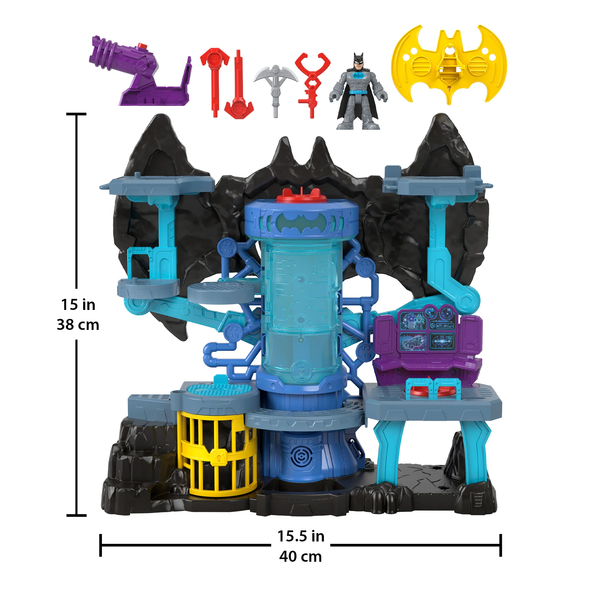 Fisher-Price Imaginext DC Super Friends Batcave Bat-Tech - Image 8