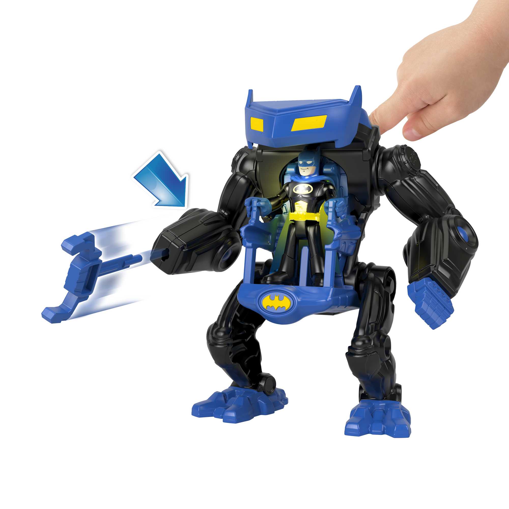 Fisher-Price Imaginext DC Super Friends Le Robot de Combat de Batman - Image 4