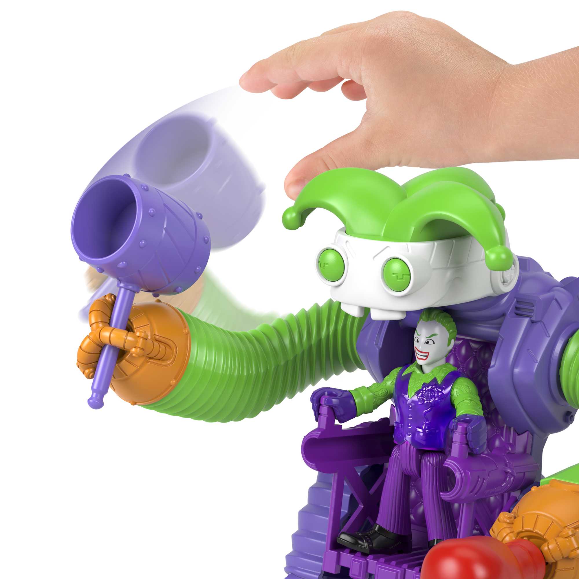 Fisher-Price Imaginext DC Super Friends Le Robot de Combat du Joker - Image 4