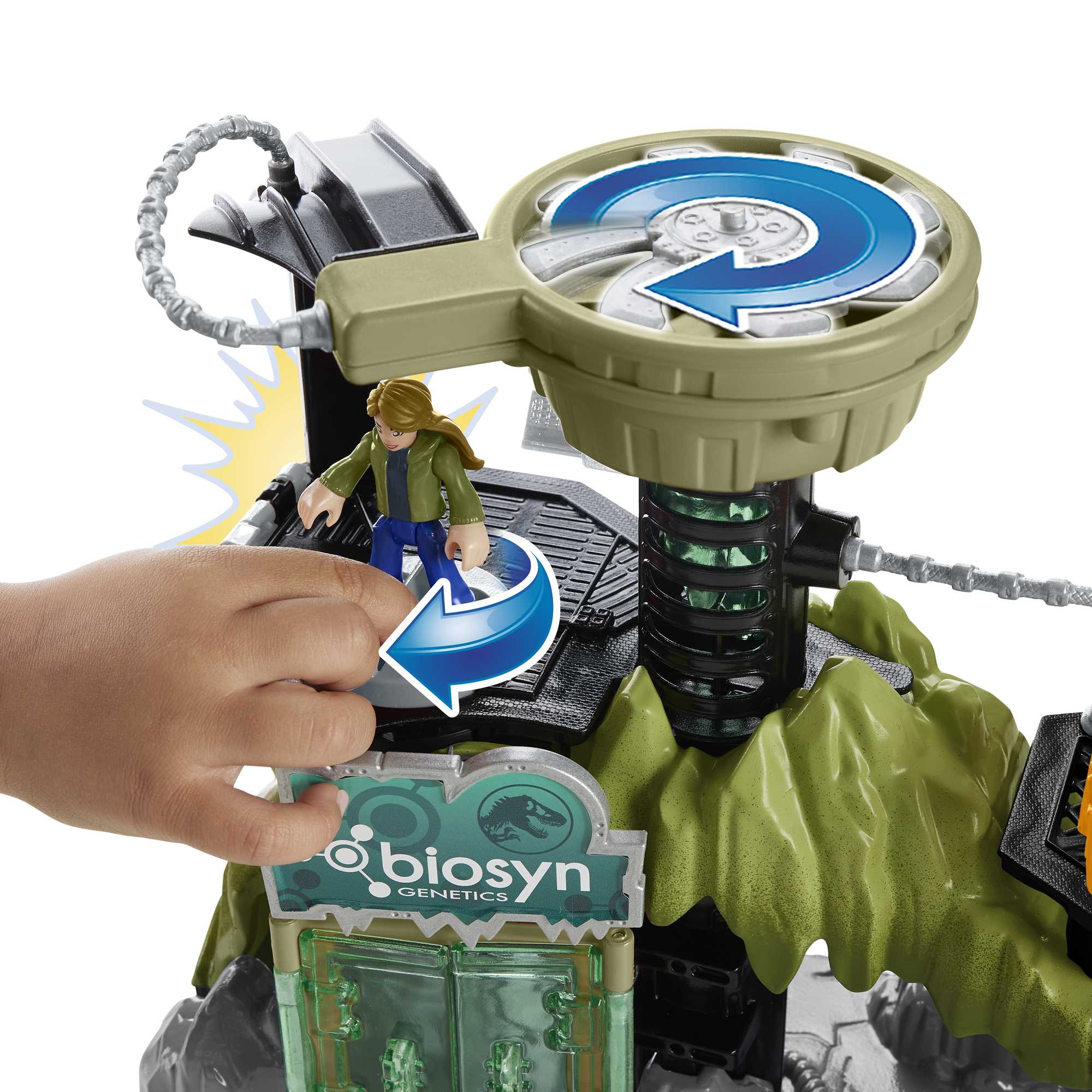 Imaginext Jurassic World Le Labo des Dinosaures, Figurines, 6 Élém. - Image 3
