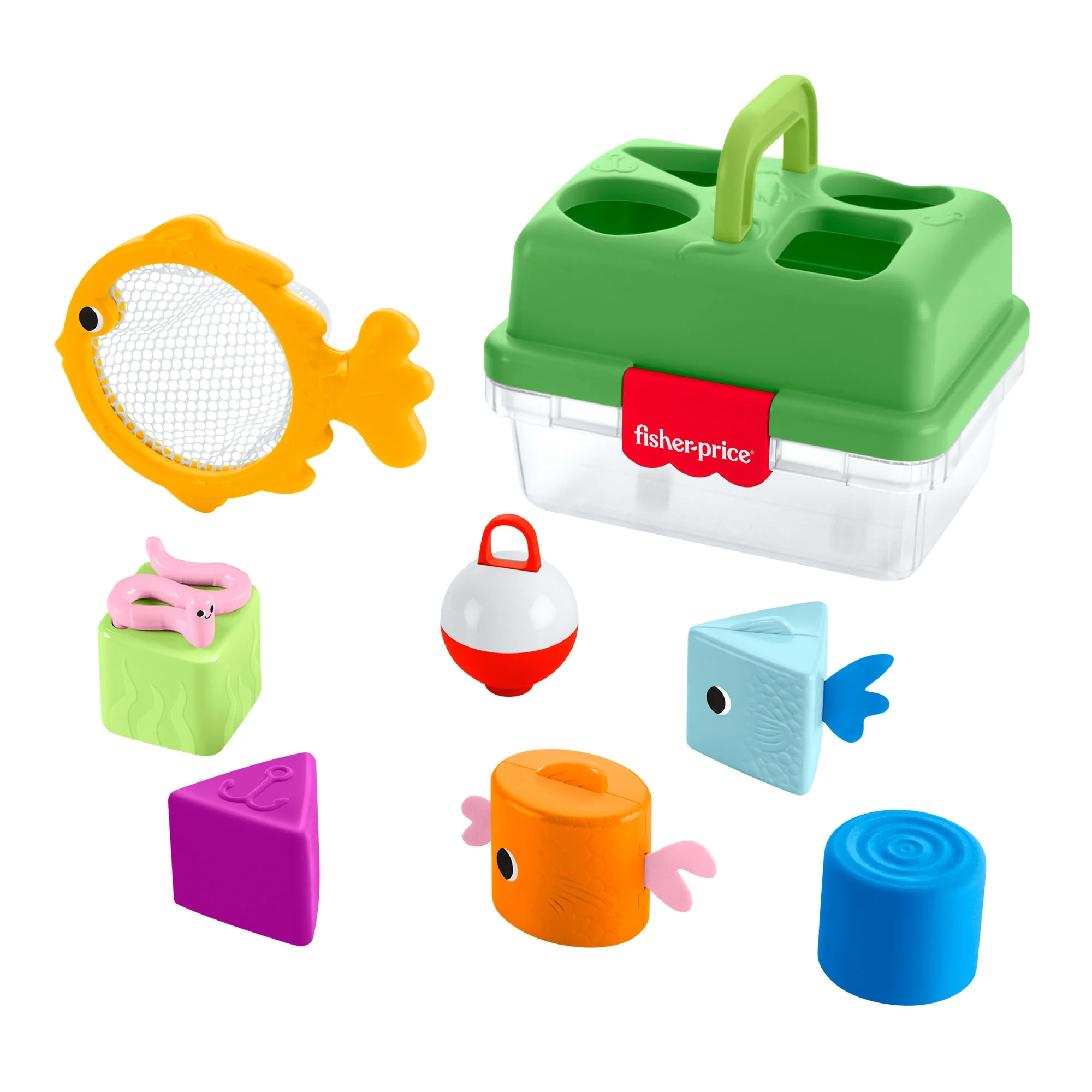Fisher-Price Infant Juguete para Bebés Bloques Hora de Pescar