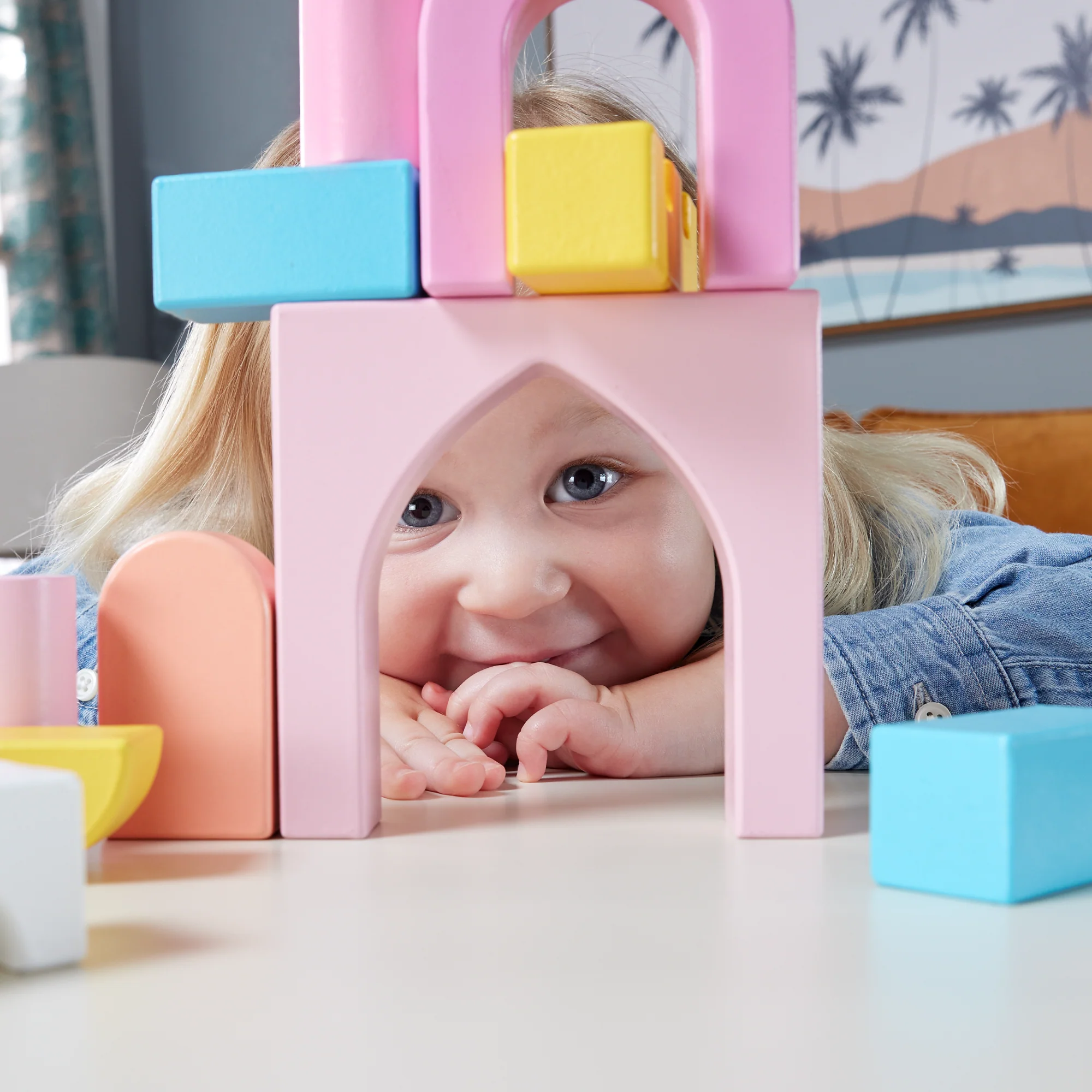 Fisher-Price Juguete para Bebés Castillo de Bloques de Madera - Image 2