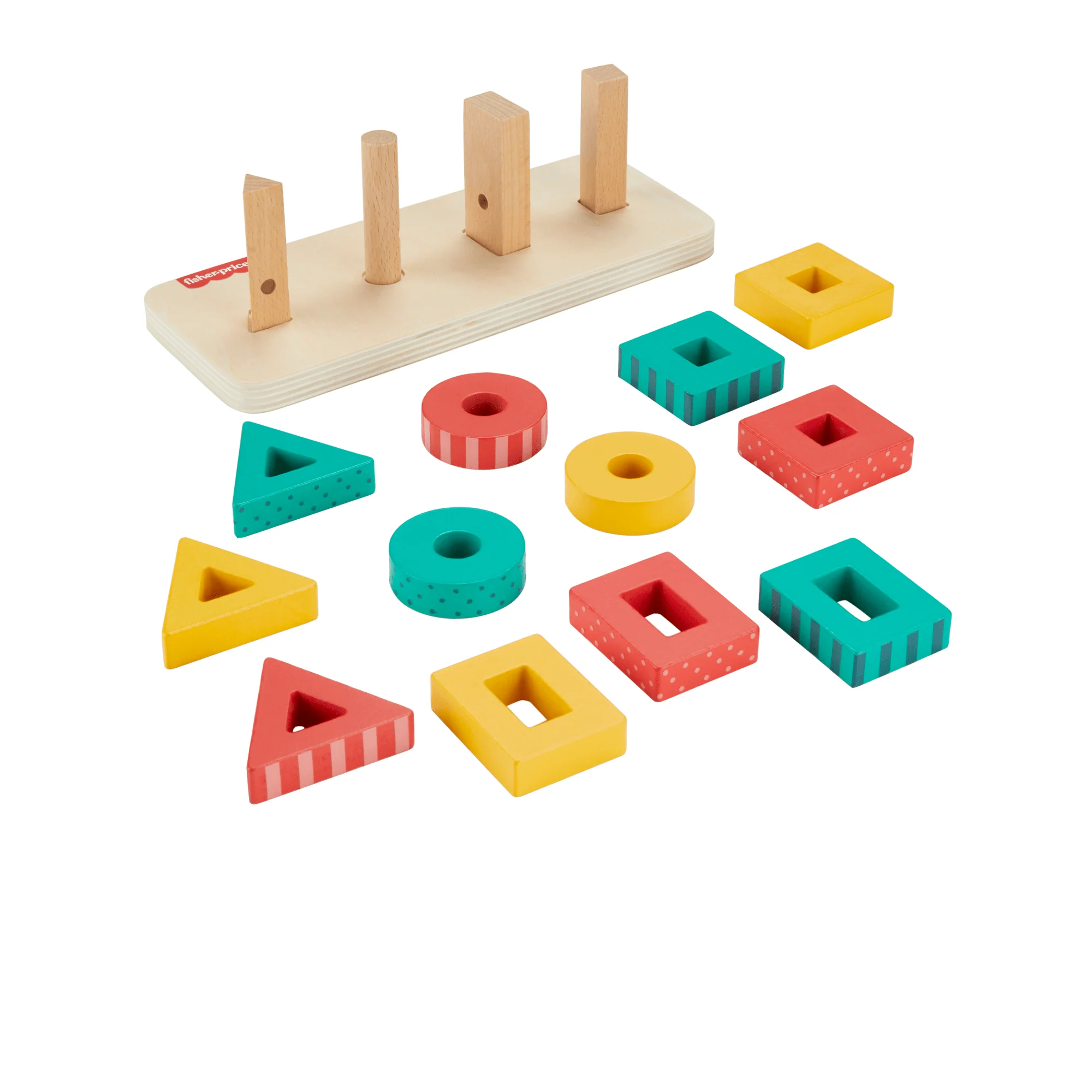 Fisher-Price Juguete para Bebés Clasificador de Formas de Madera - Image 5