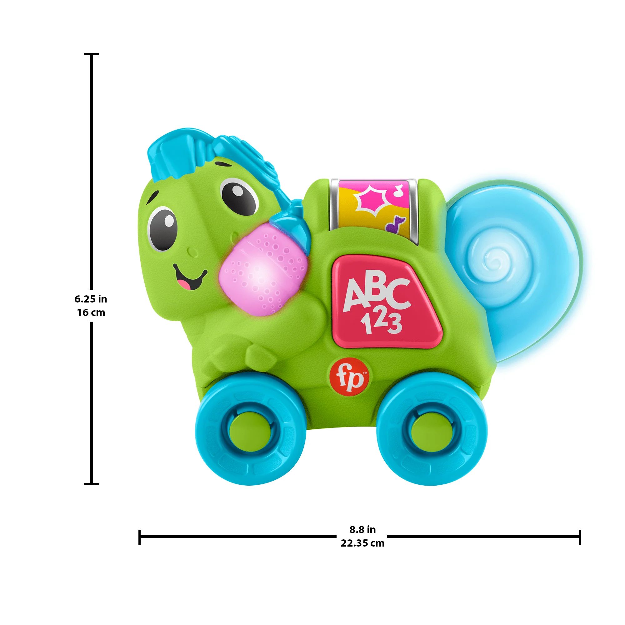Fisher-Price Juguete para Bebés Escuadrón Musical Camaleón Gatea Conmigo - Image 6