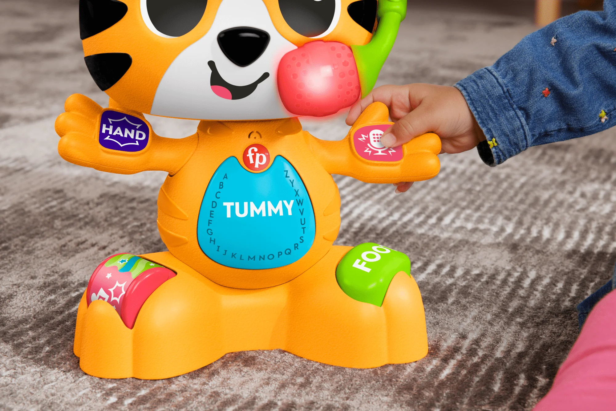 Fisher-Price Juguete para Bebés Escuadrón Musical Tigre Canta Conmigo - Image 3