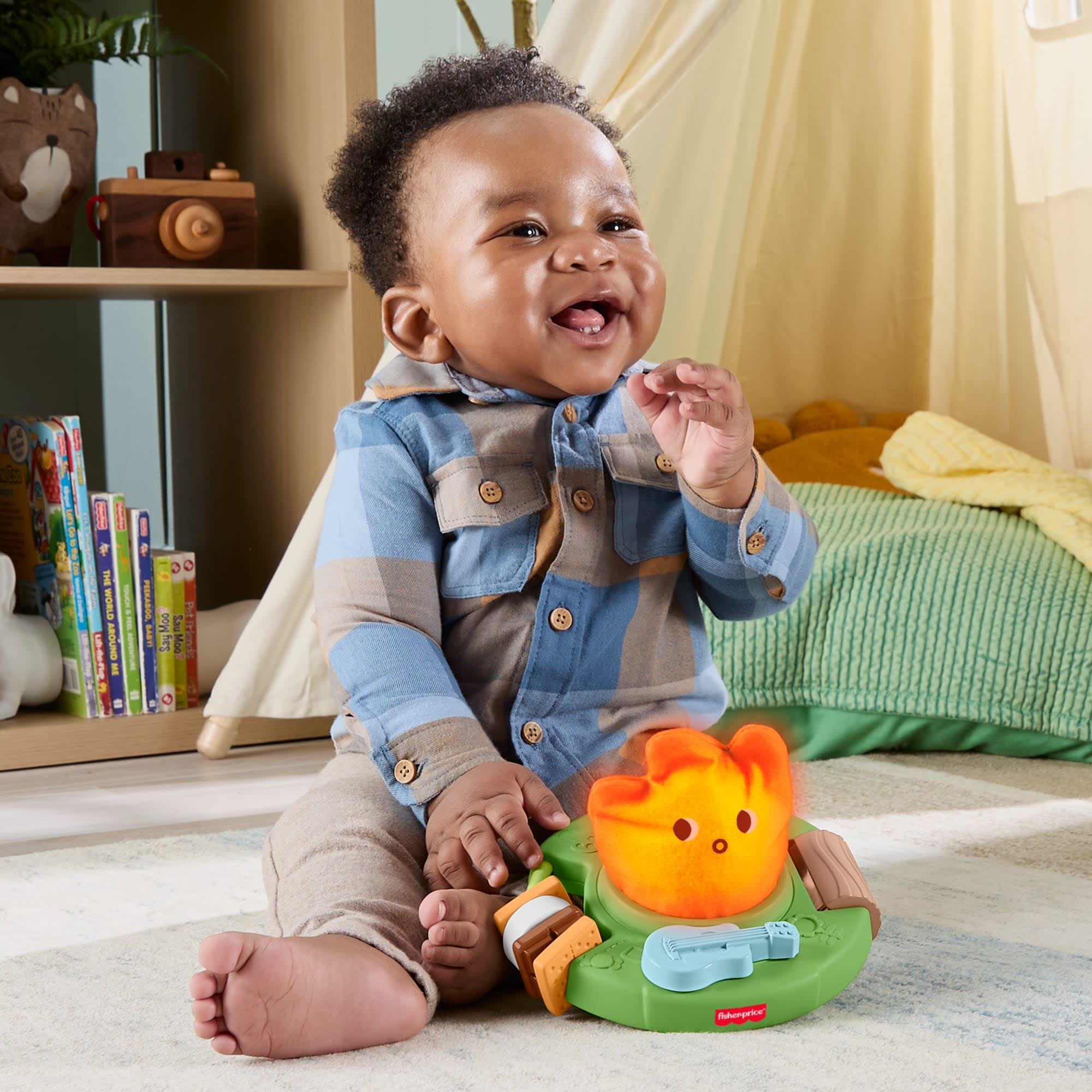 Fisher-Price Juguete para Bebés Fogata Noche de Campamento - Image 2