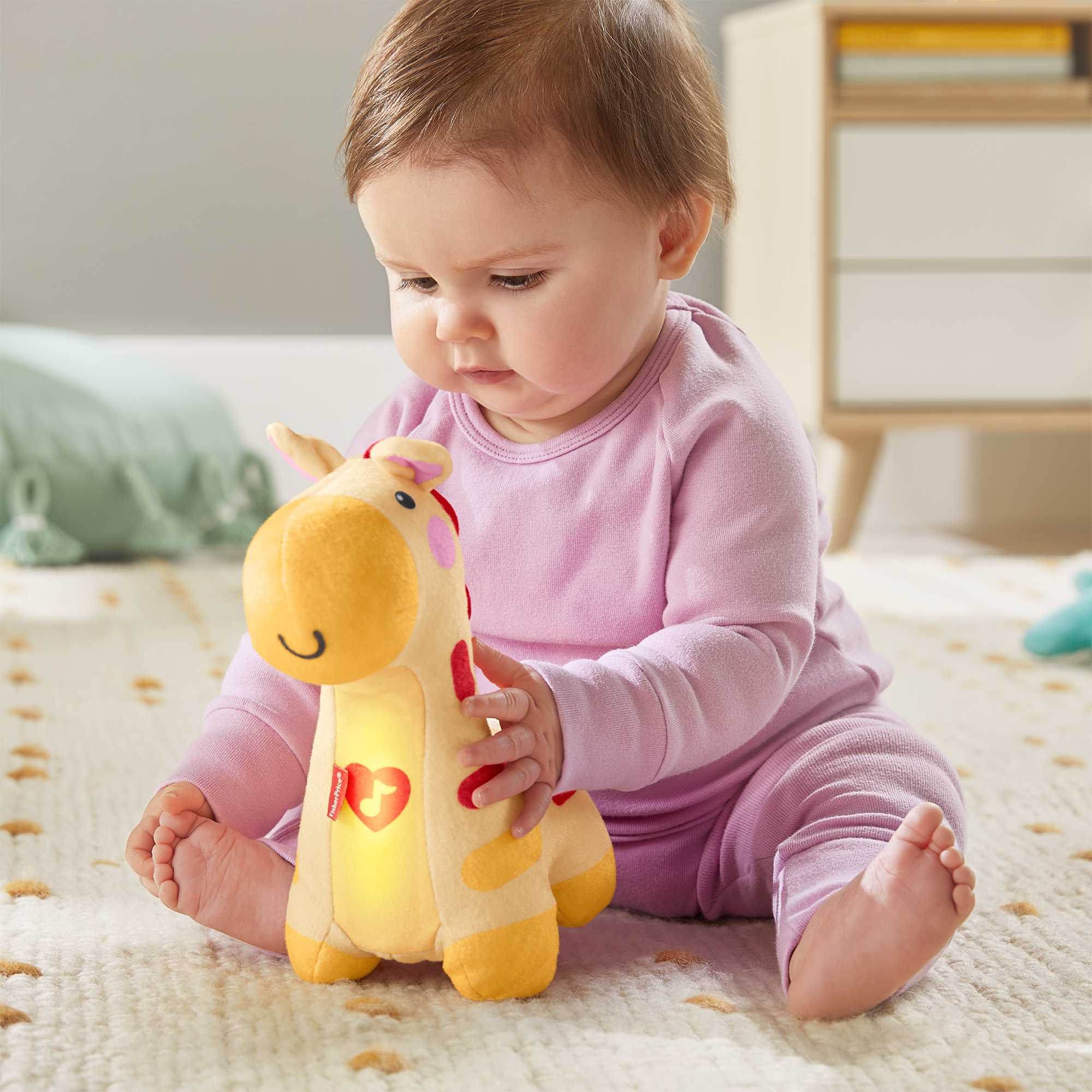 Fisher-Price Juguete para Bebés Jirafa Brillos Luminosos - Image 3