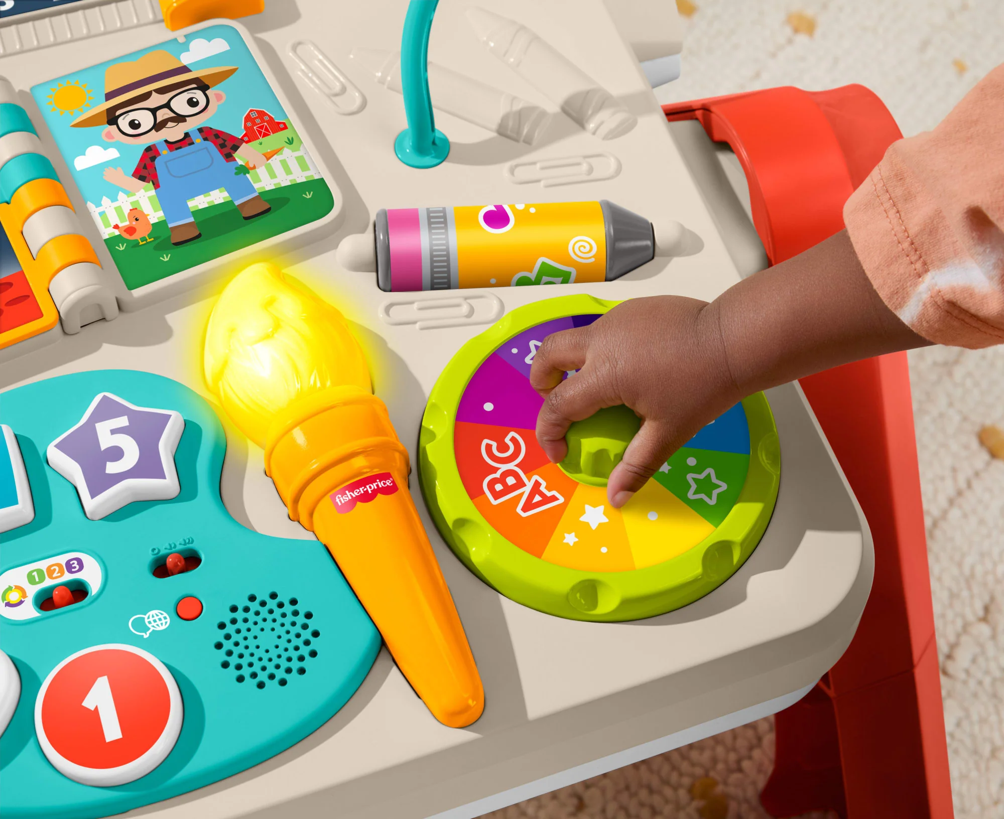 Fisher-Price Juguete para Bebés Mesa de Actividades 4 en 1 - Image 5
