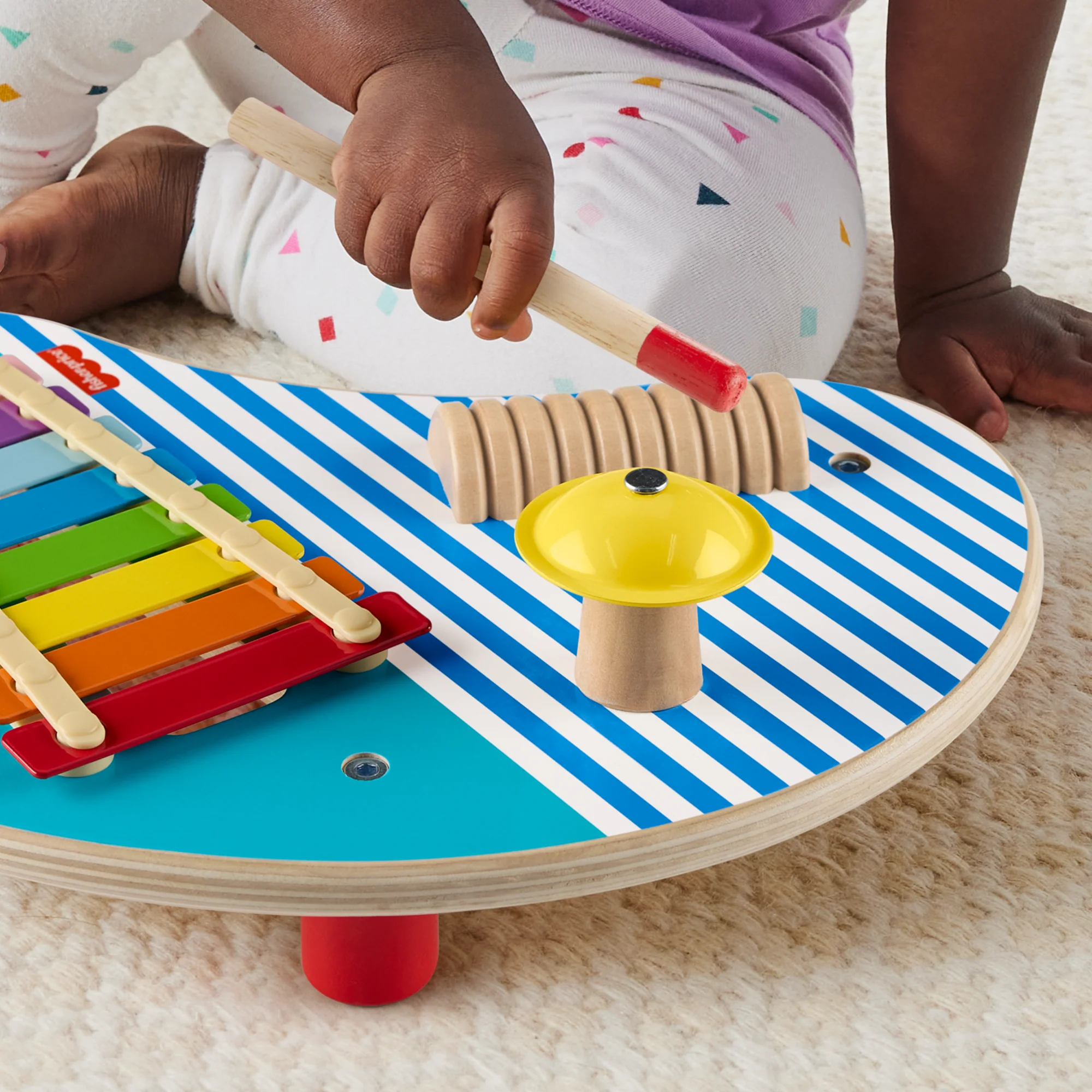 Fisher-Price Juguete para Bebés Mesa Musical de Actividades de Madera - Image 4