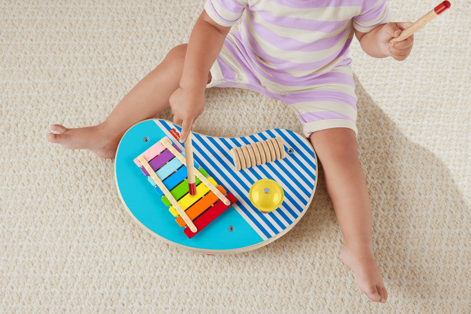 Fisher-Price Juguete para Bebés Mesa Musical de Actividades de Madera - Image 5