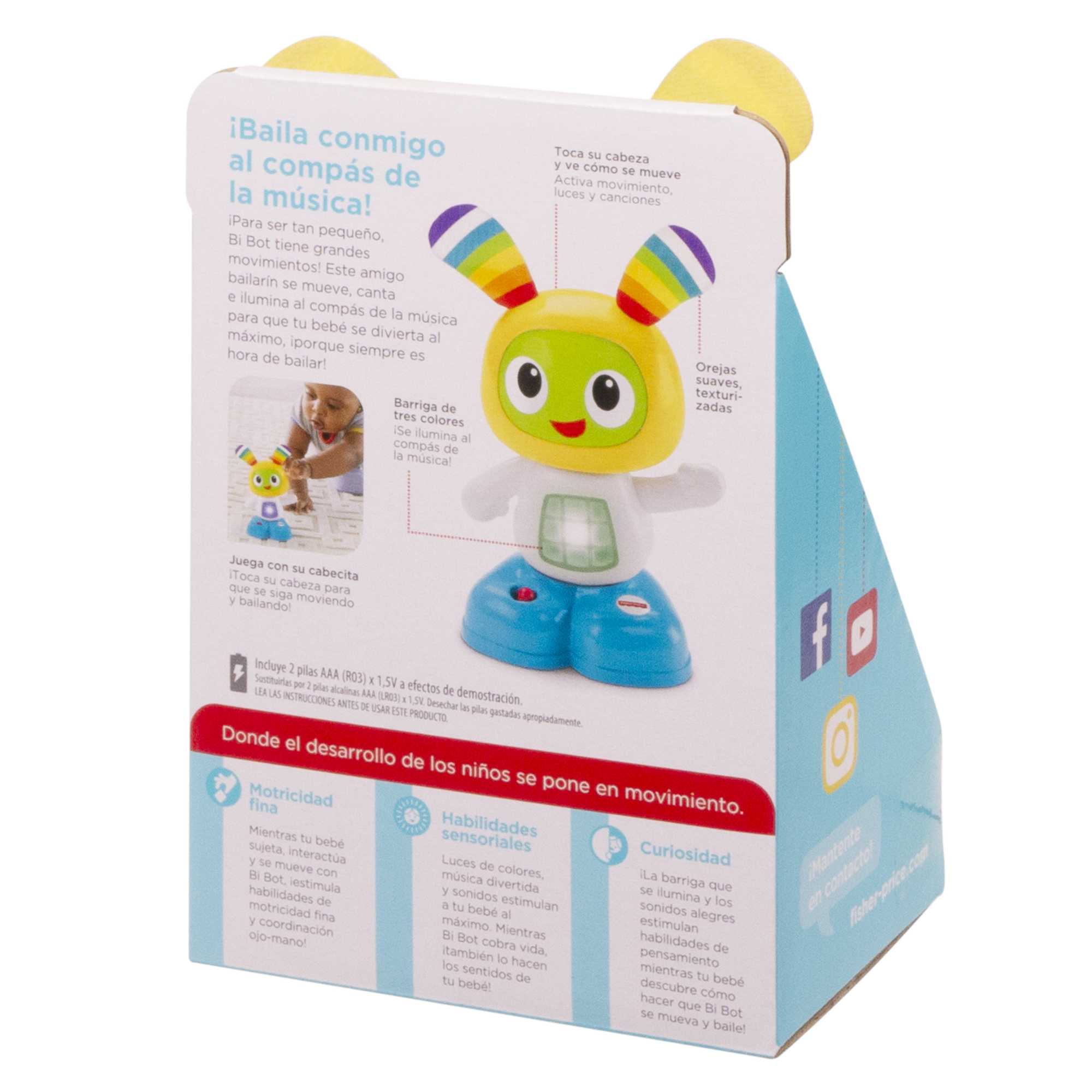 Fisher-Price Juguete para Bebés Mini Bi Bot - Image 3
