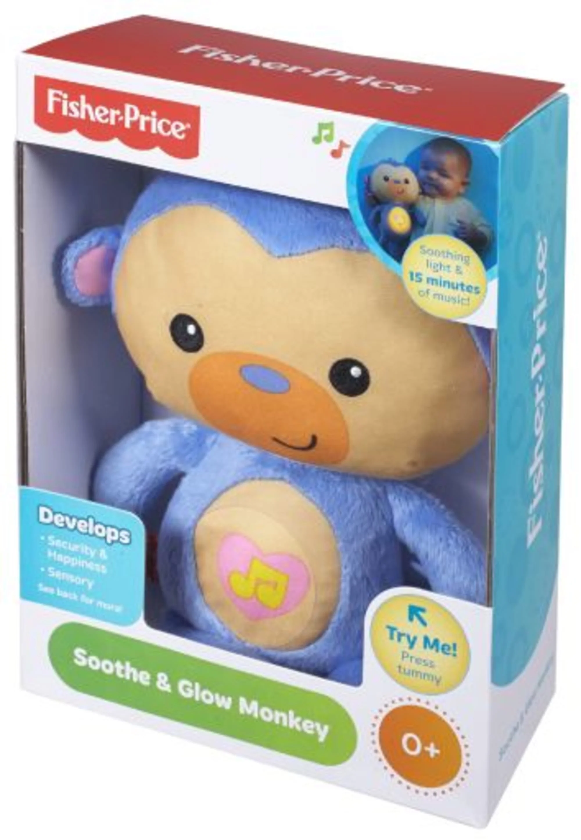 Fisher-Price Juguete para Bebés Monito Brillos Luminosos - Image 3