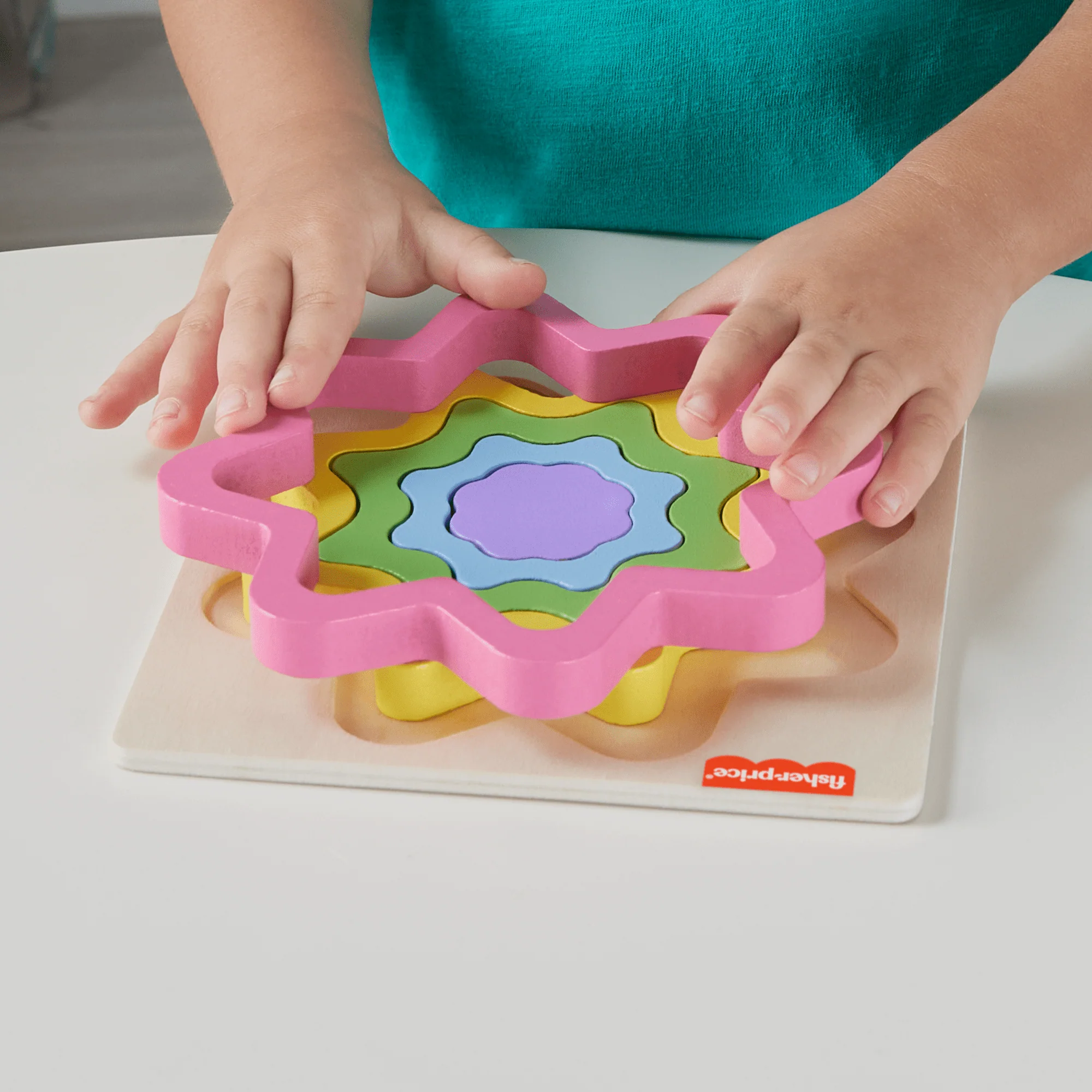 Fisher-Price Juguete para Bebés Rompecabezas Estrella de Madera - Image 3