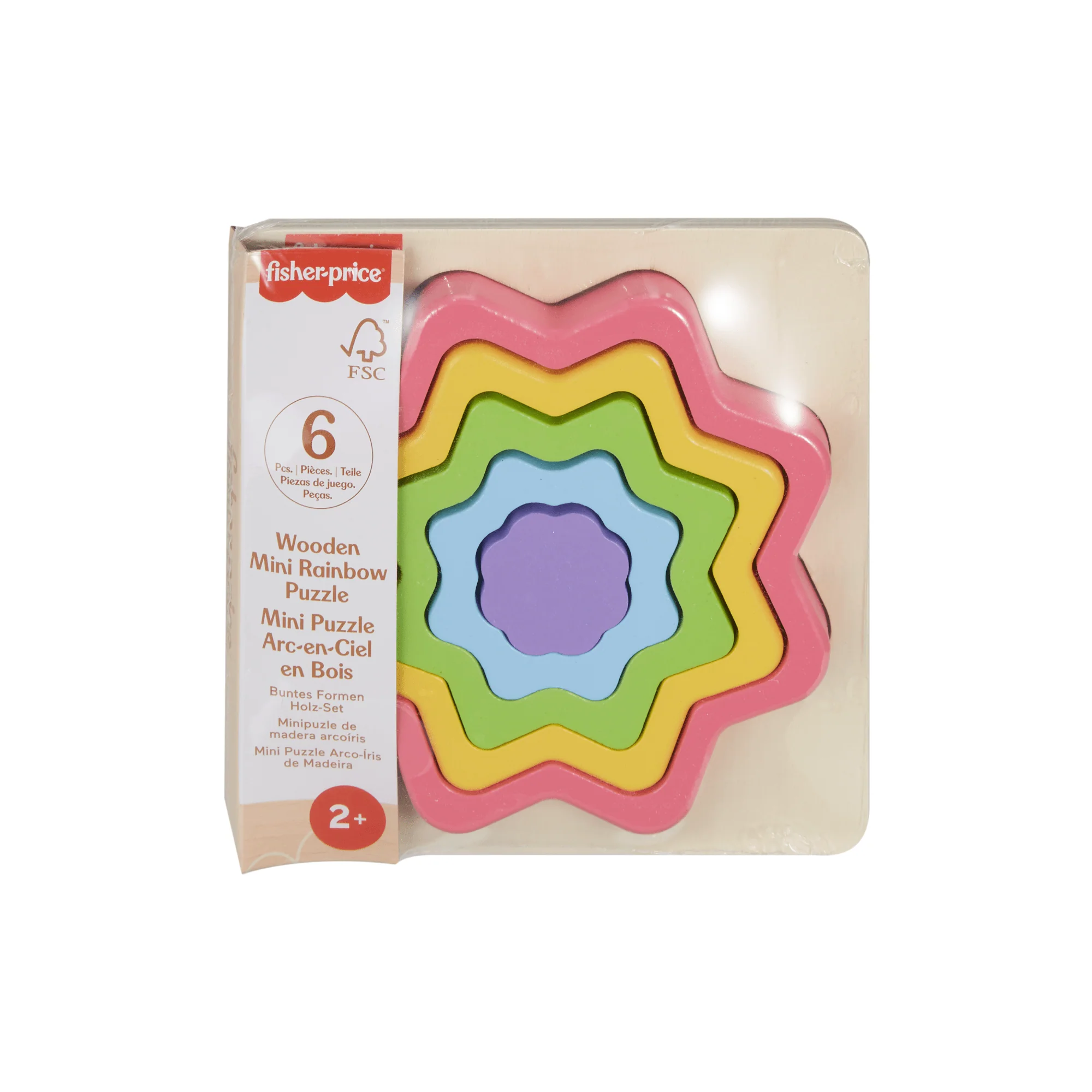 Fisher-Price Juguete para Bebés Rompecabezas Estrella de Madera - Image 6