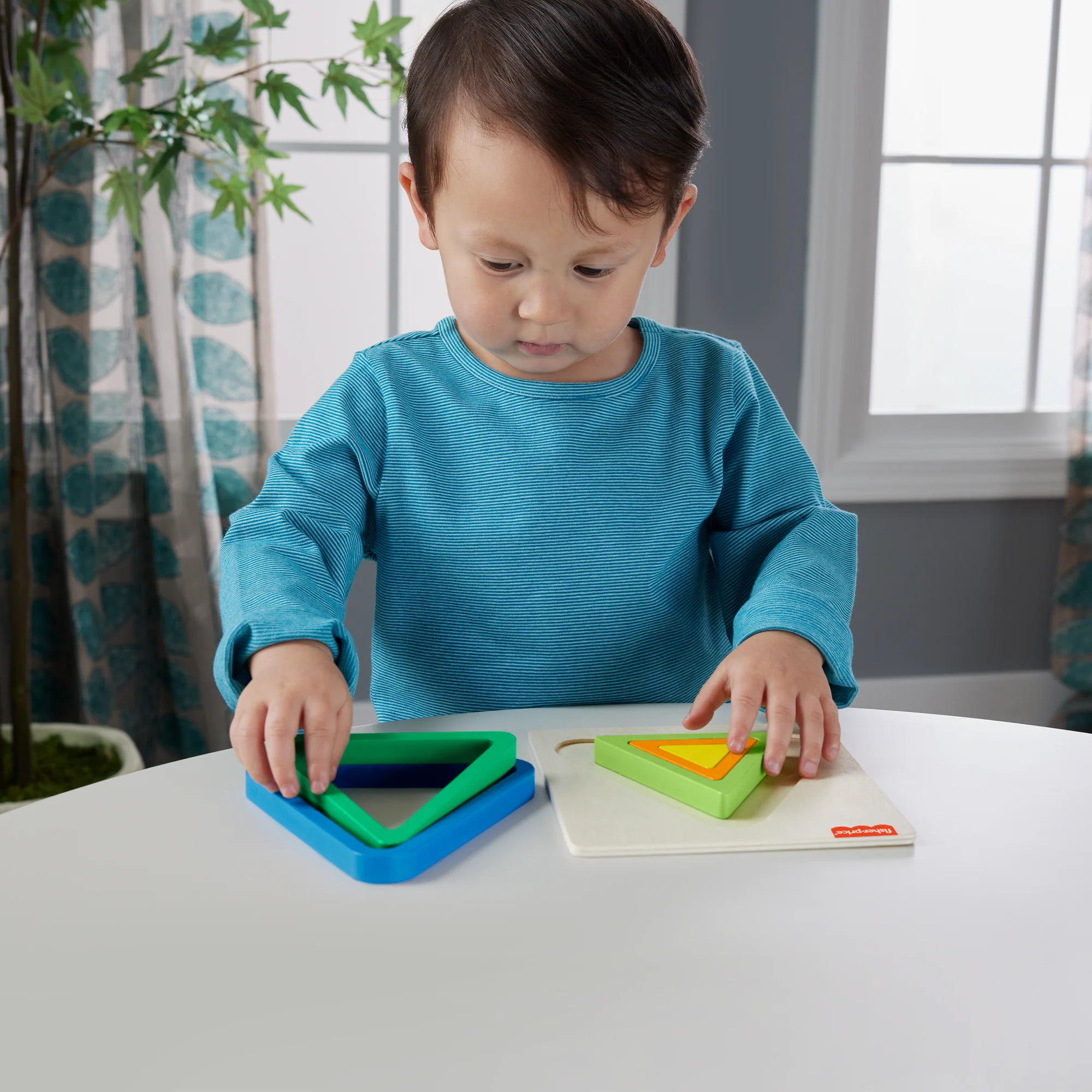Fisher-Price Juguete para Bebés Rompecabezas Triángulo de Madera - Image 2