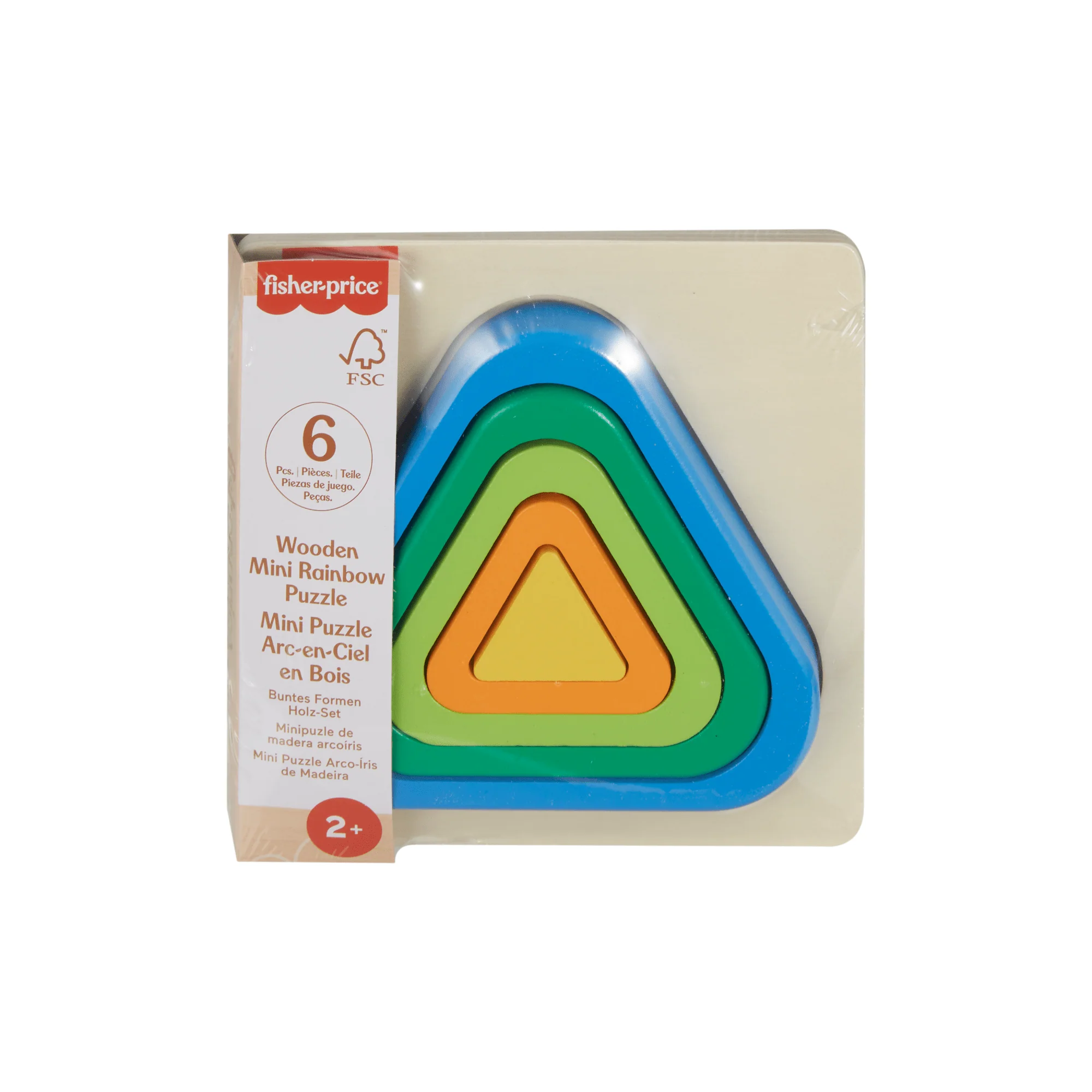 Fisher-Price Juguete para Bebés Rompecabezas Triángulo de Madera - Image 6