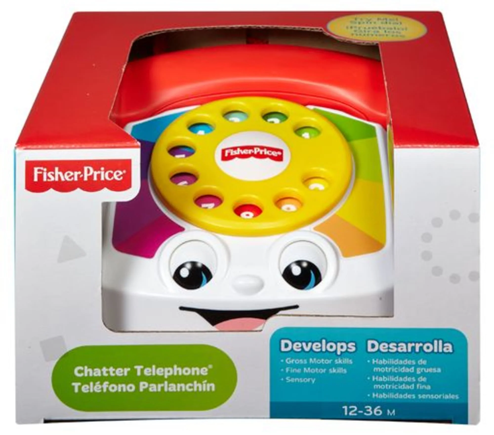 Fisher-Price Juguete para Bebés Teléfono Parlanchín - Image 4
