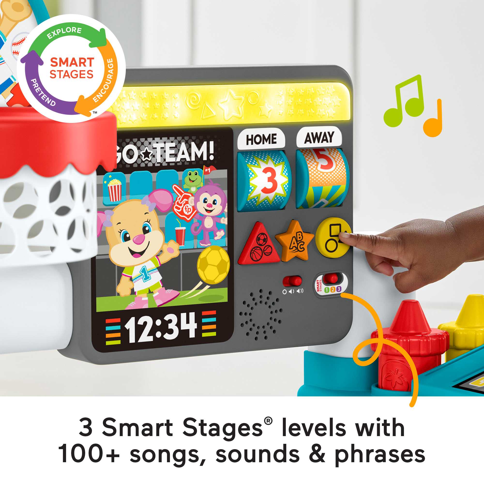 Fisher-Price Laugh & Learn  4-in-1 Game Experience - Image 4