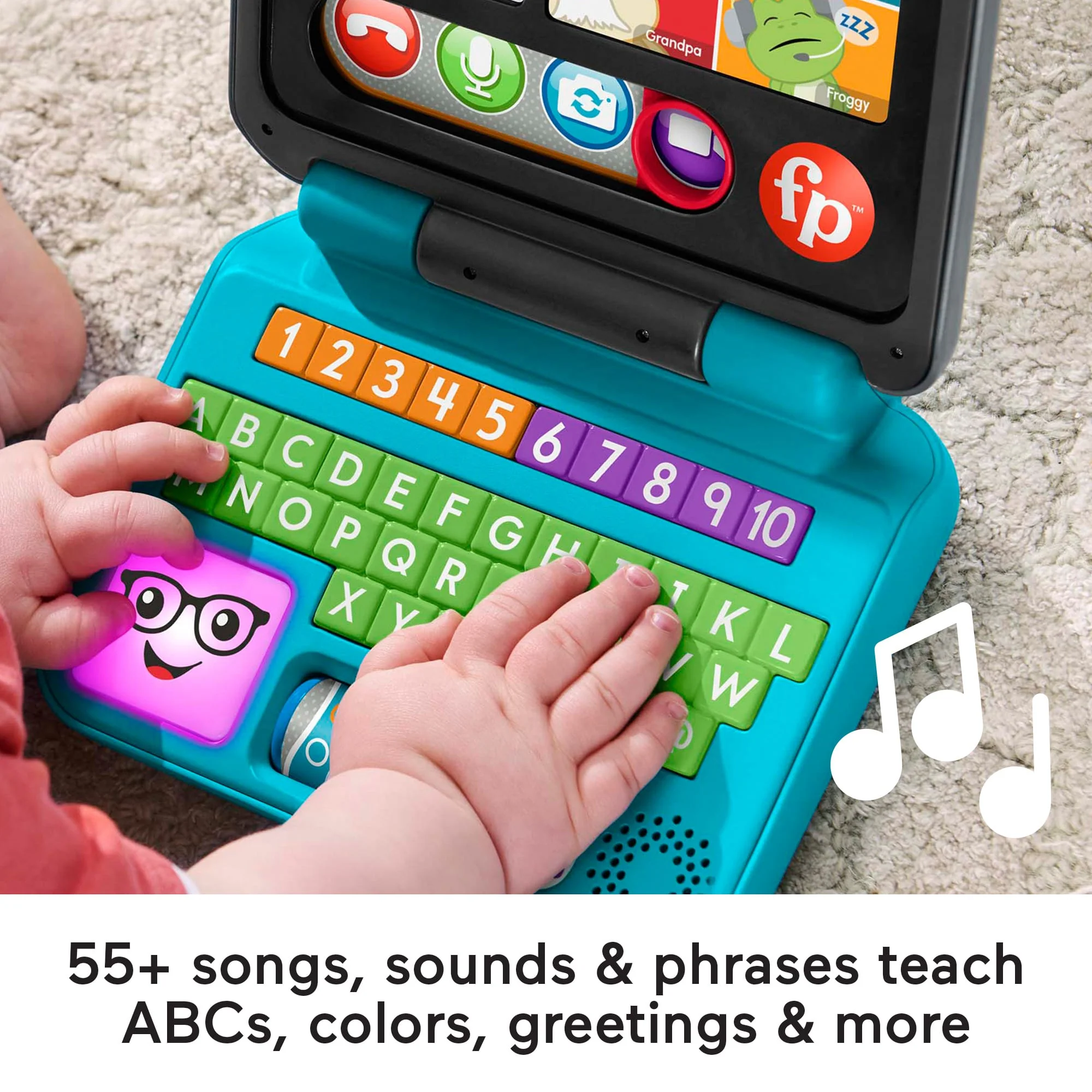 Fisher-Price Laugh & Learn Let's Connect Laptop - English Version - Image 3